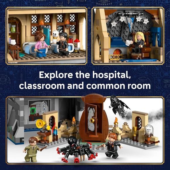 LEGO Harry Potter 76463 Hogwarts Castle Hospital Wing Building Set
