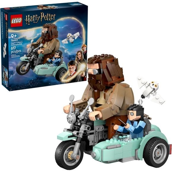 LEGO Harry Potter 76443 Hagrid & Harry's Motorcycle Ride Building Set