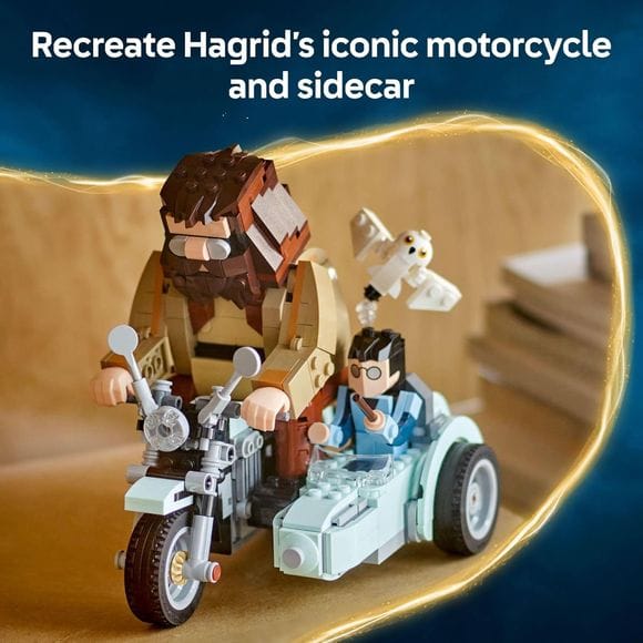 LEGO Harry Potter 76443 Hagrid & Harry's Motorcycle Ride Building Set