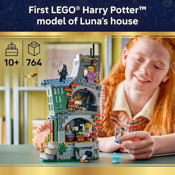LEGO Harry Potter 76467 Luna Lovegood's House Building Set