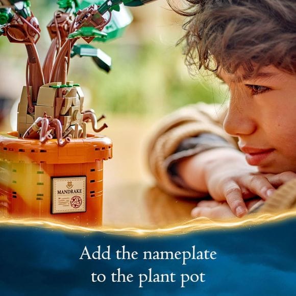 LEGO Harry Potter 76433 Mandrake Plant Building Set