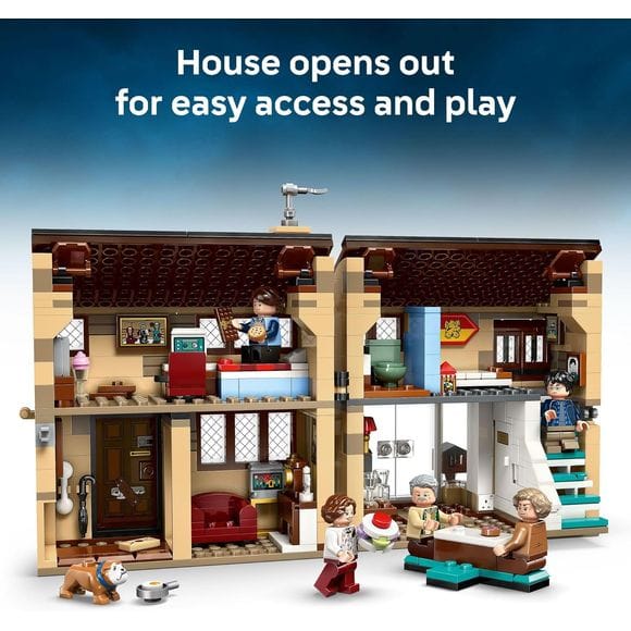 LEGO Harry Potter 76451 Privet Drive: Aunt Marge’s Visit Building Set