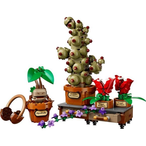 LEGO Harry Potter 76474 Hogwarts Herbology Plants Building Set