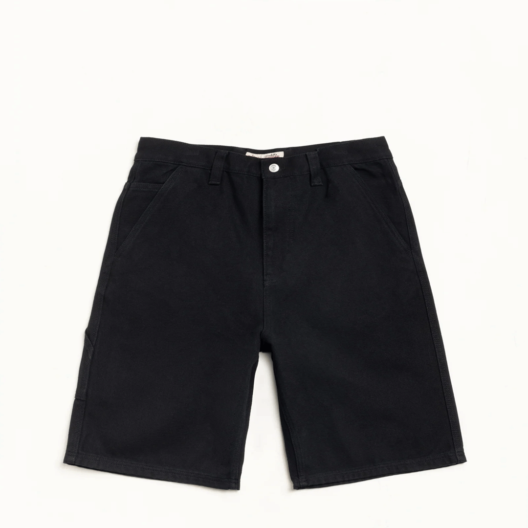 Stussy WORK SHORT CANVAS BLACK