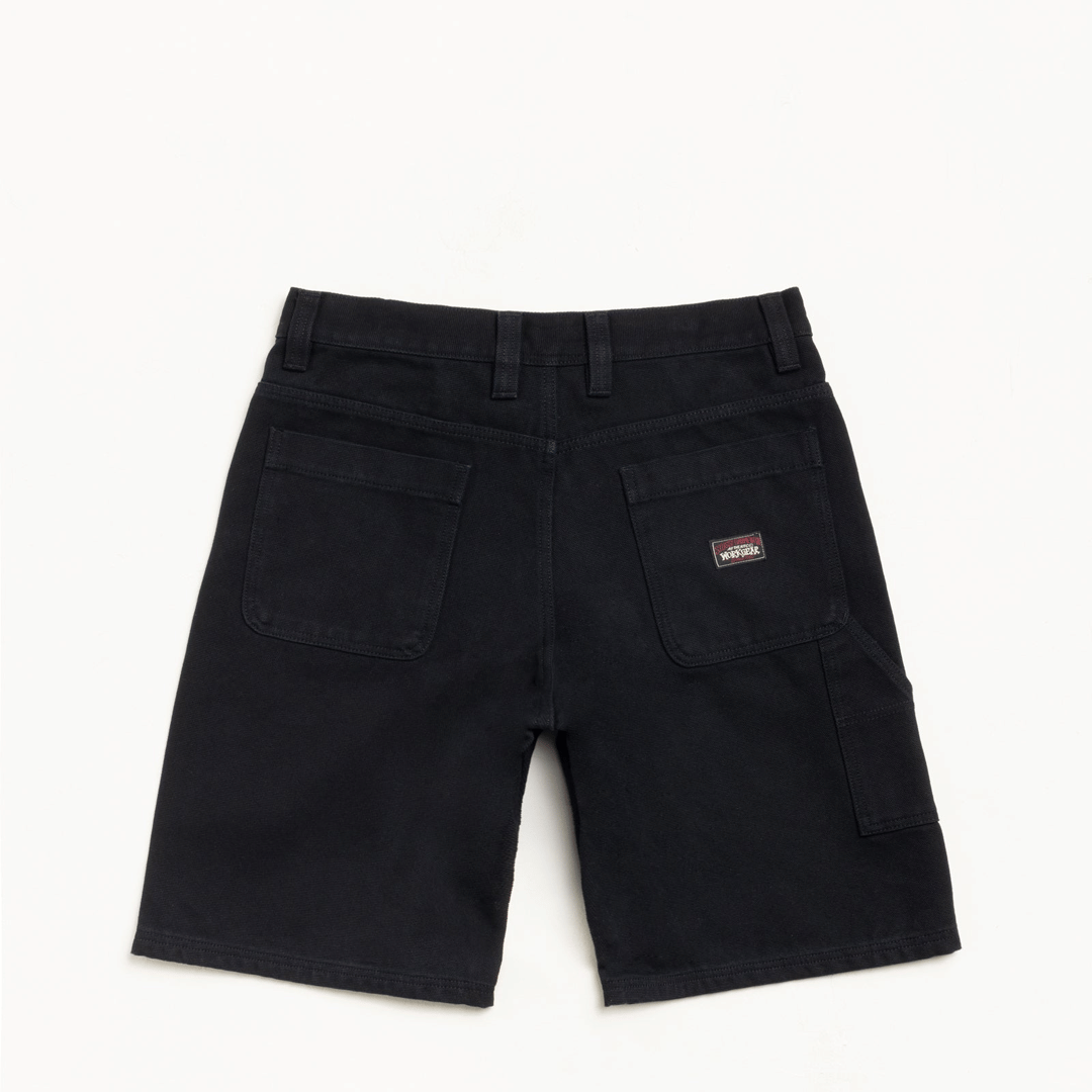 Stussy WORK SHORT CANVAS BLACK