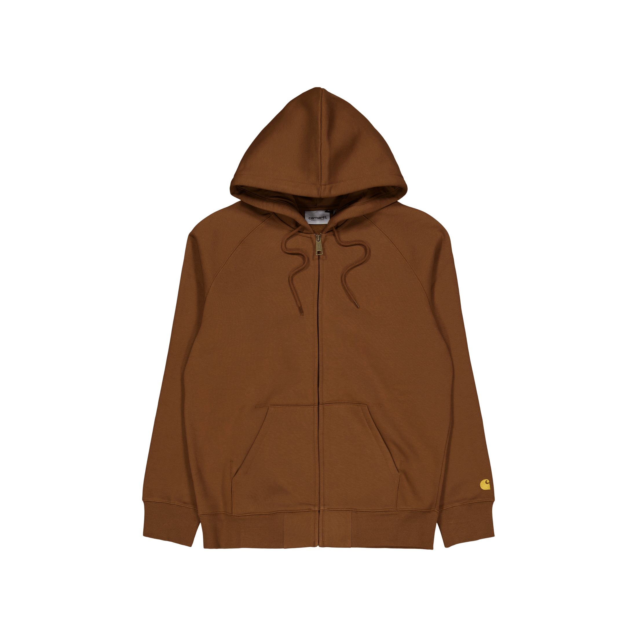 Carhartt WIP Hooded Chase Jacket Tamarind / Gold
