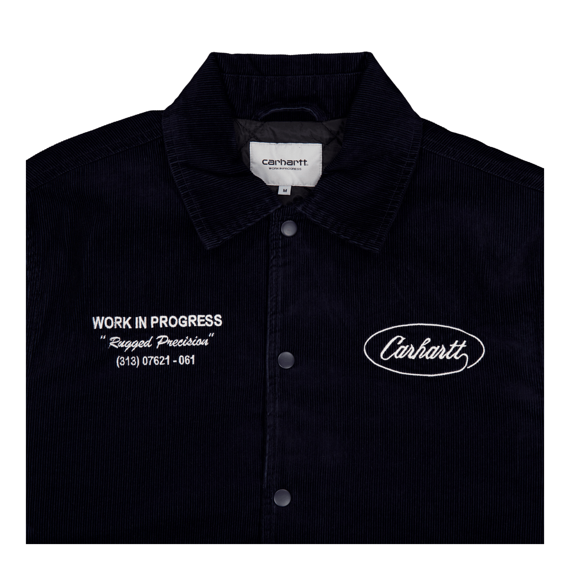 Carhartt WIP Rugged Letterman Jacket Dark Navy / Wax