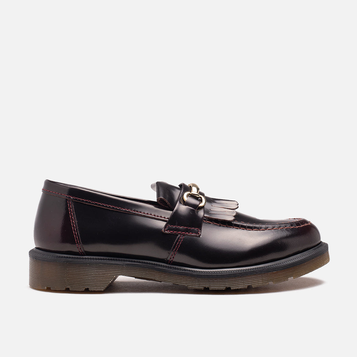 DR Martens ADRIAN SNAFFLE SMOOTH LEATHER - CHERRY RED ARCADIA