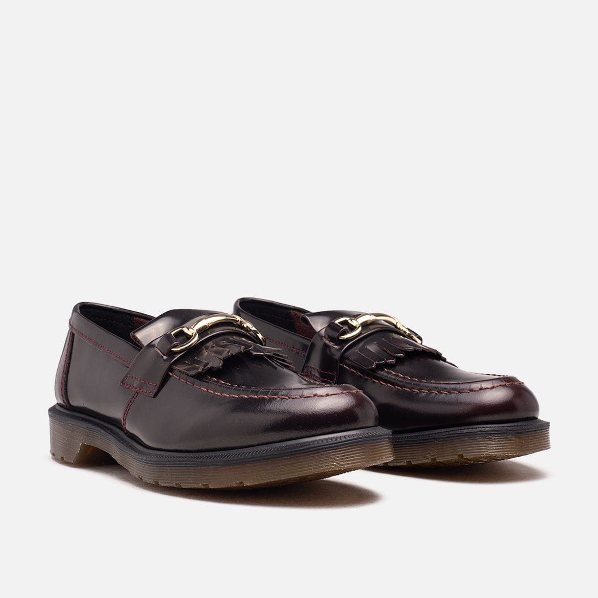 DR Martens ADRIAN SNAFFLE SMOOTH LEATHER - CHERRY RED ARCADIA