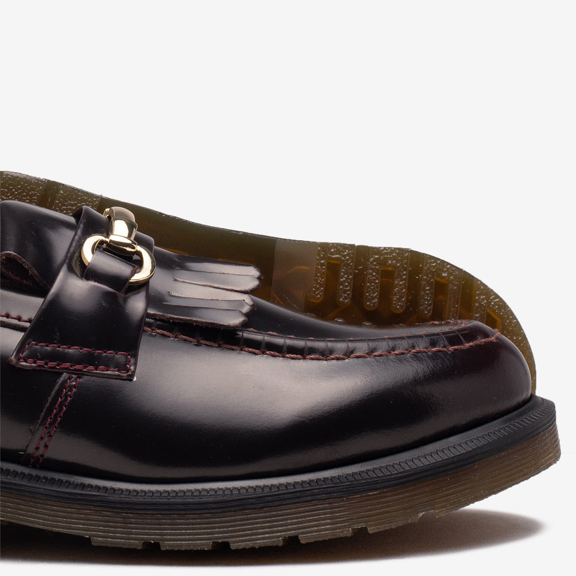 DR Martens ADRIAN SNAFFLE SMOOTH LEATHER - CHERRY RED ARCADIA