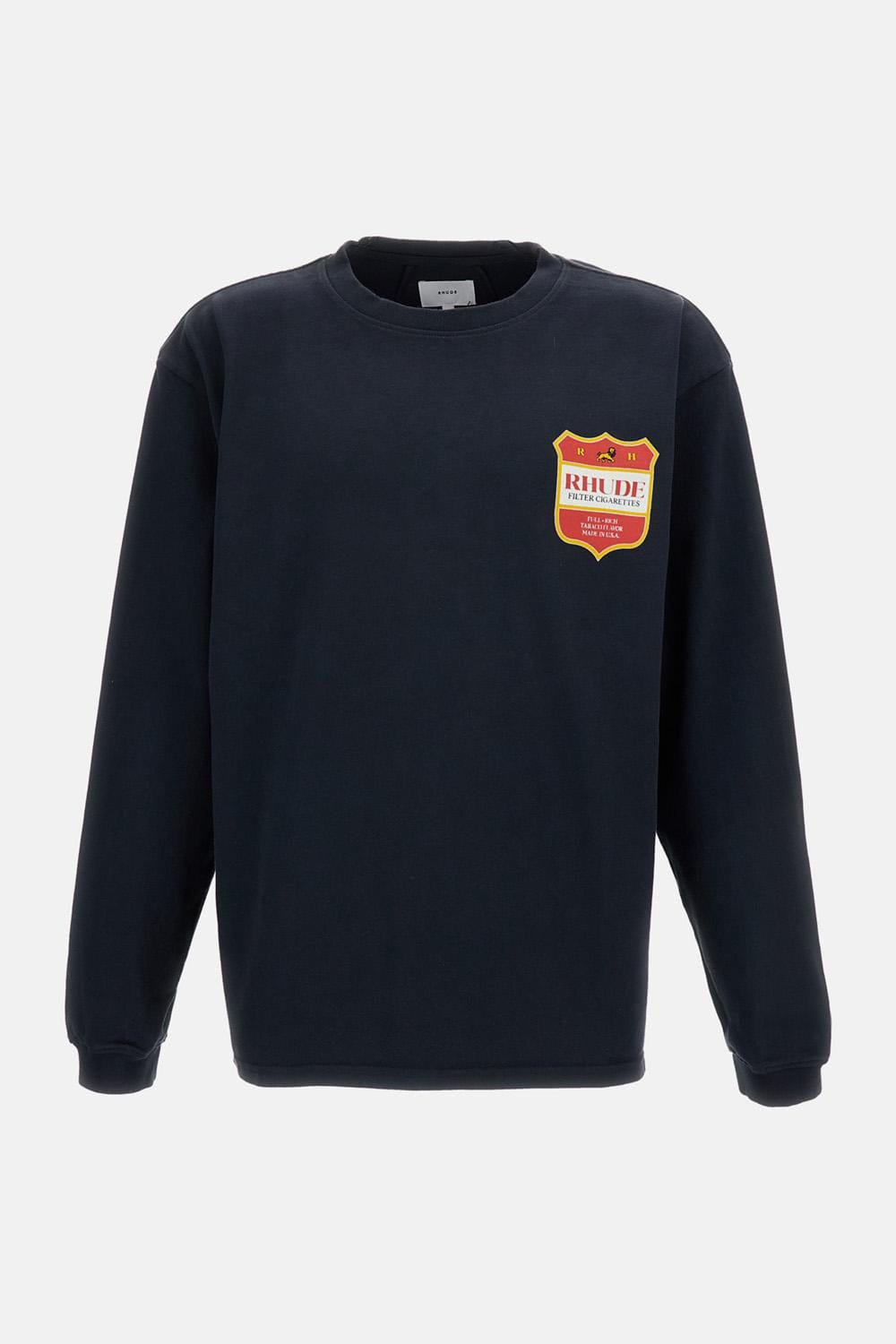 Rhude MAGLIA A MANICHE LUNGHE FILTARO CREST