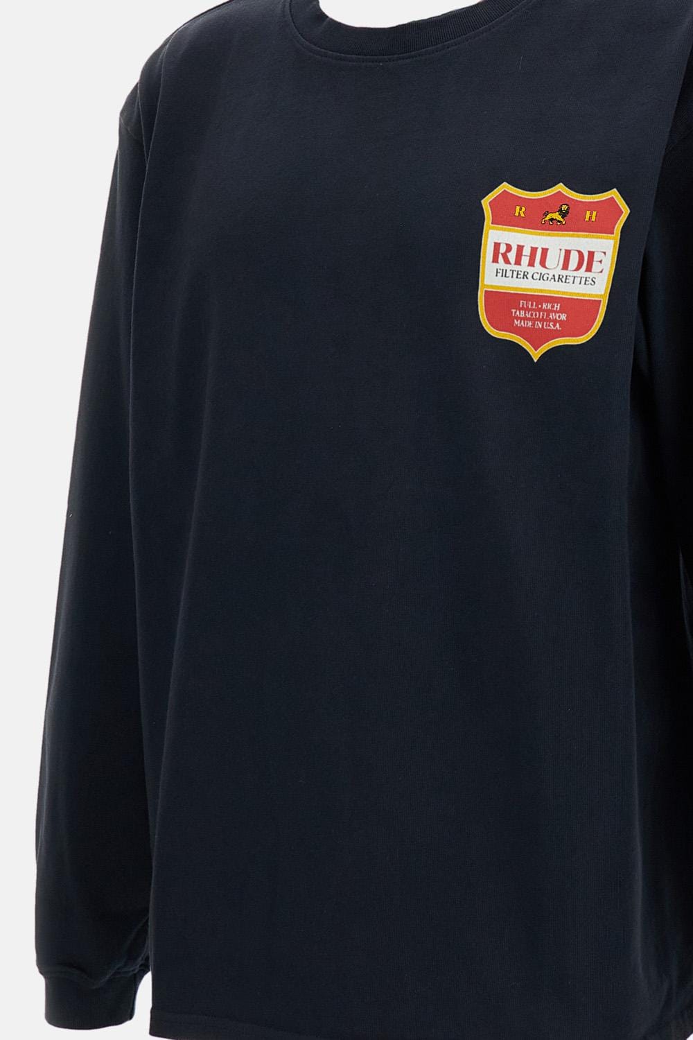 Rhude MAGLIA A MANICHE LUNGHE FILTARO CREST