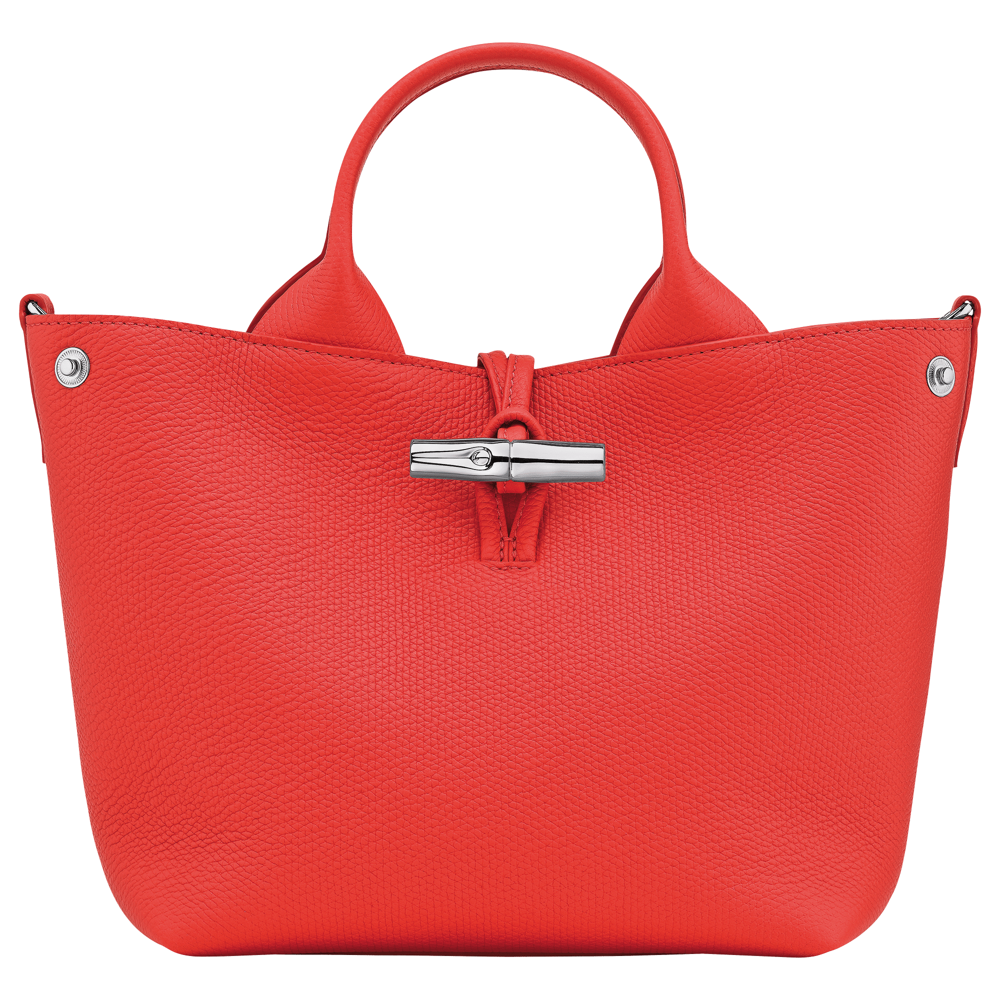 Long Champ Longchamp Le Roseau S Handbag Vermilion