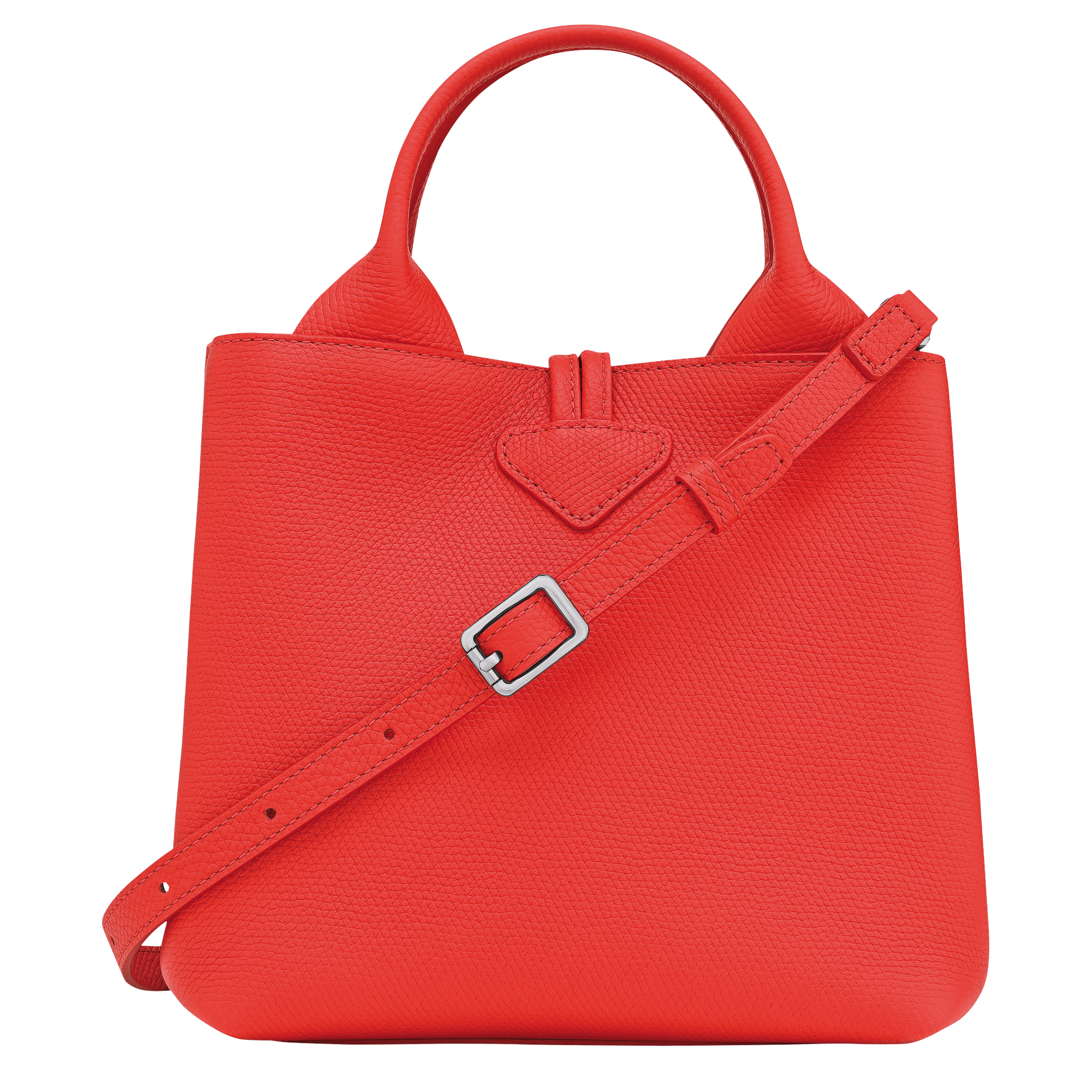 Long Champ Longchamp Le Roseau S Handbag Vermilion