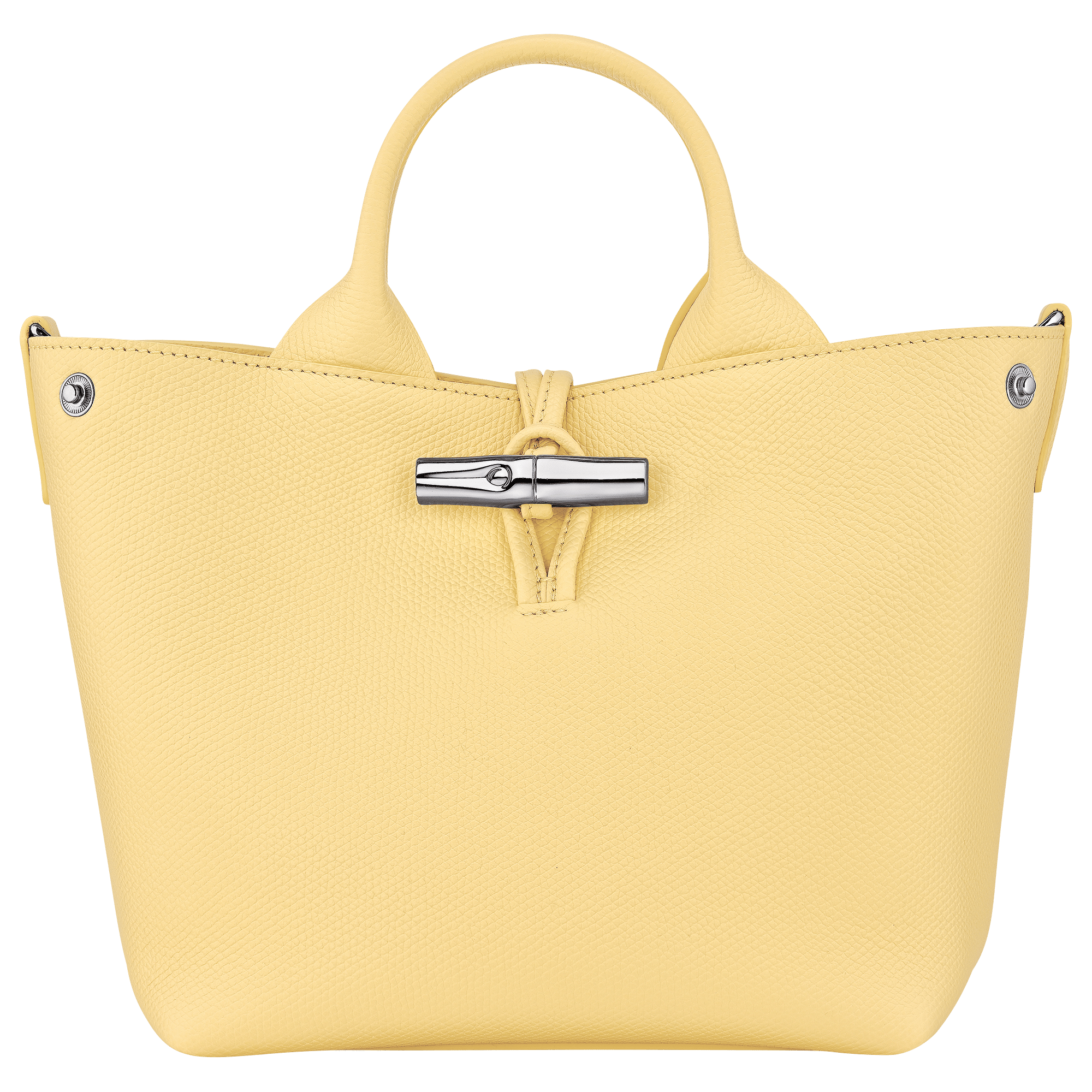 Long Champ Longchamp Le Roseau S Handbag Yellow Chick