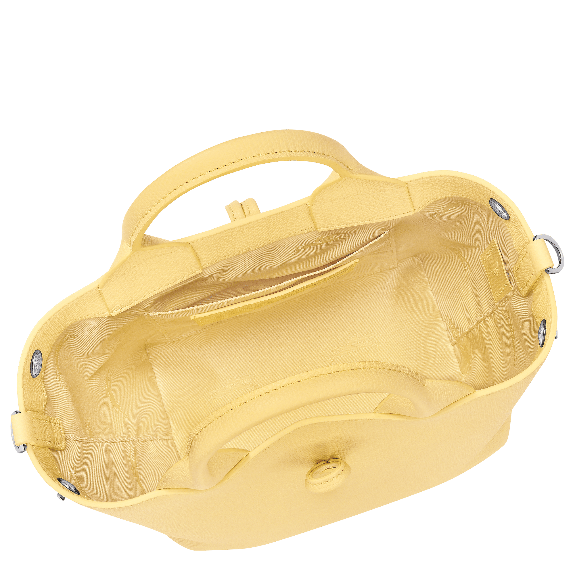 Long Champ Longchamp Le Roseau S Handbag Yellow Chick