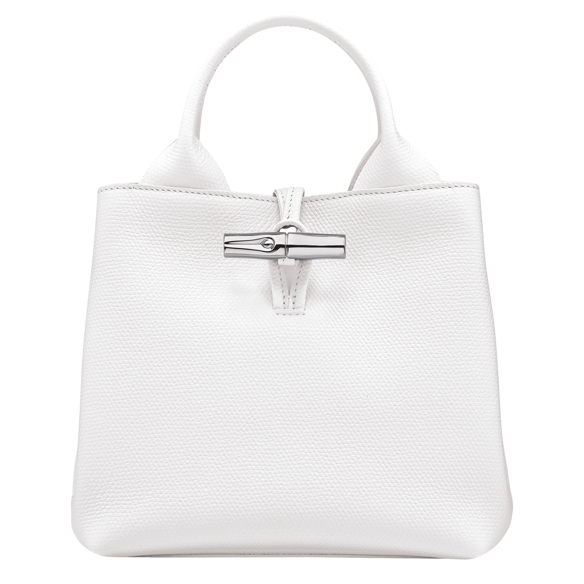 Long Champ Longchamp Le Roseau S Handbag White