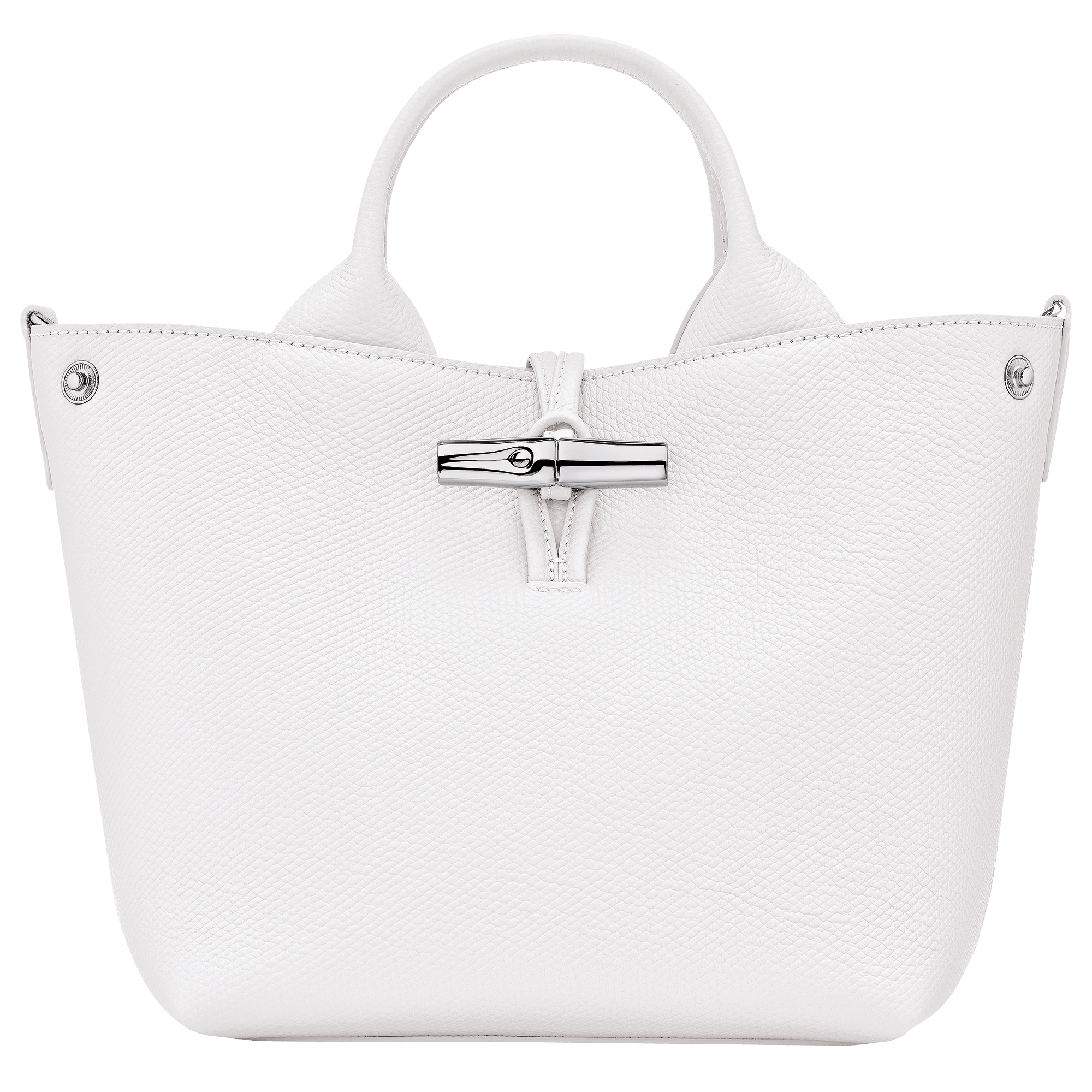 Long Champ Longchamp Le Roseau S Handbag White