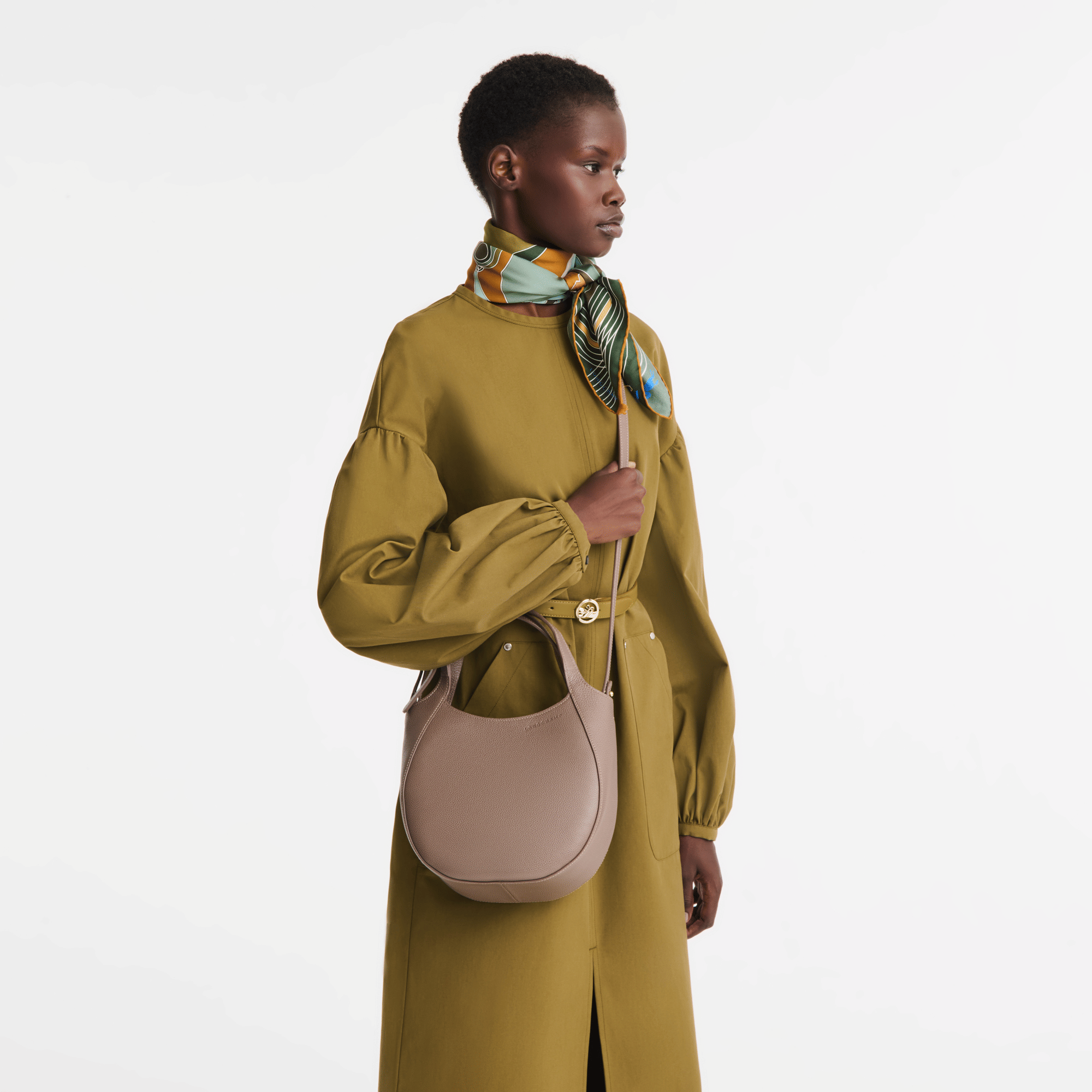 Long Champ Longchamp Le Foulonné S Handbag Taupe