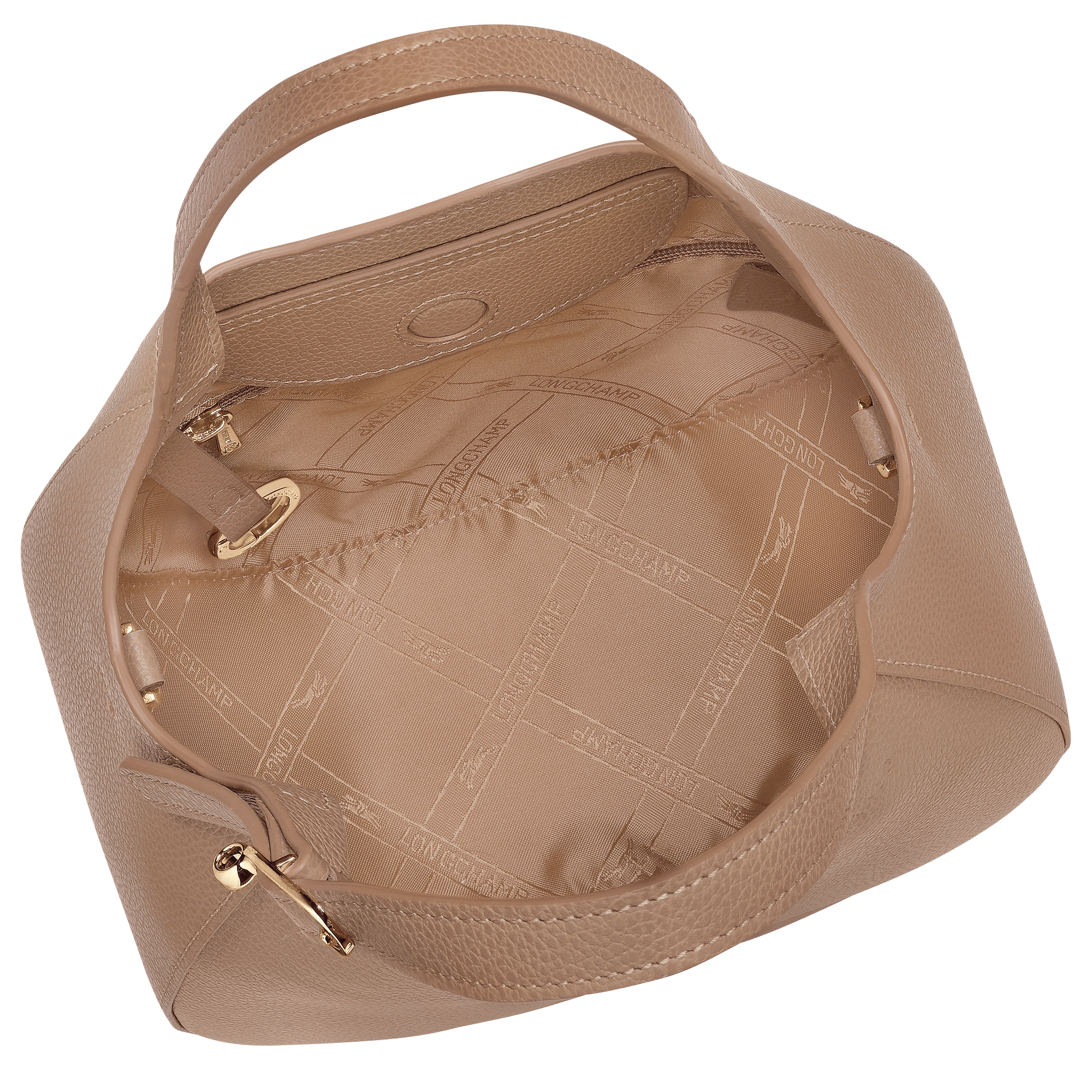 Long Champ Longchamp Le Foulonné S Handbag Biscuit
