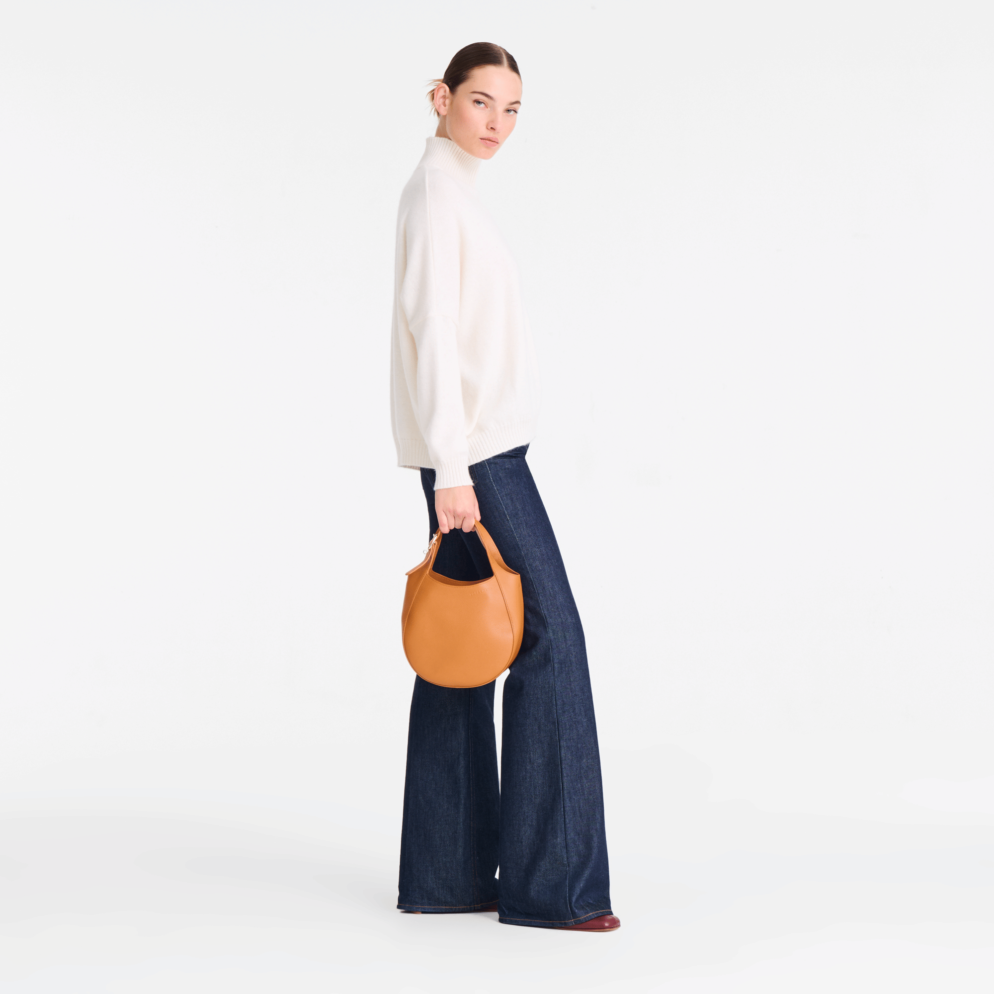 Long Champ Longchamp Le Foulonné S Handbag Amber