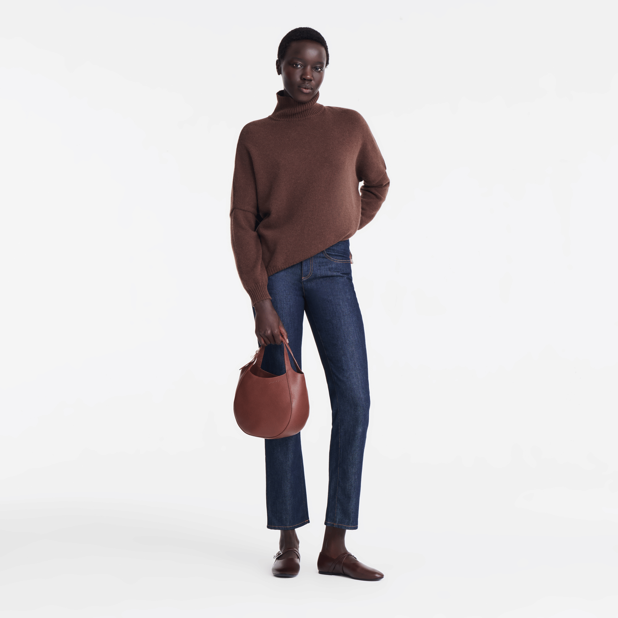 Long Champ Longchamp Le Foulonné S Handbag Coffee