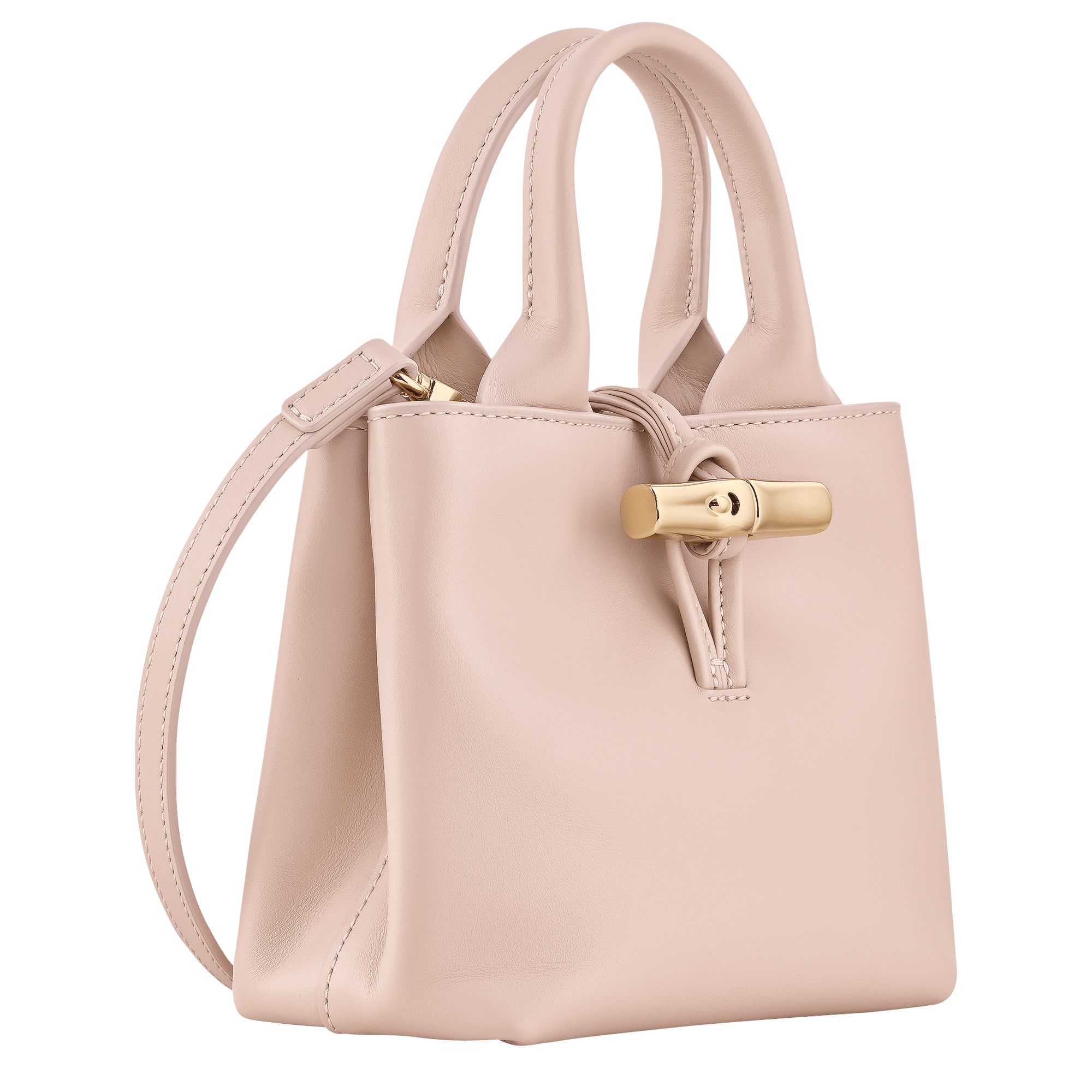 Long Champ Longchamp Le Roseau XS Handbag Petal Pink