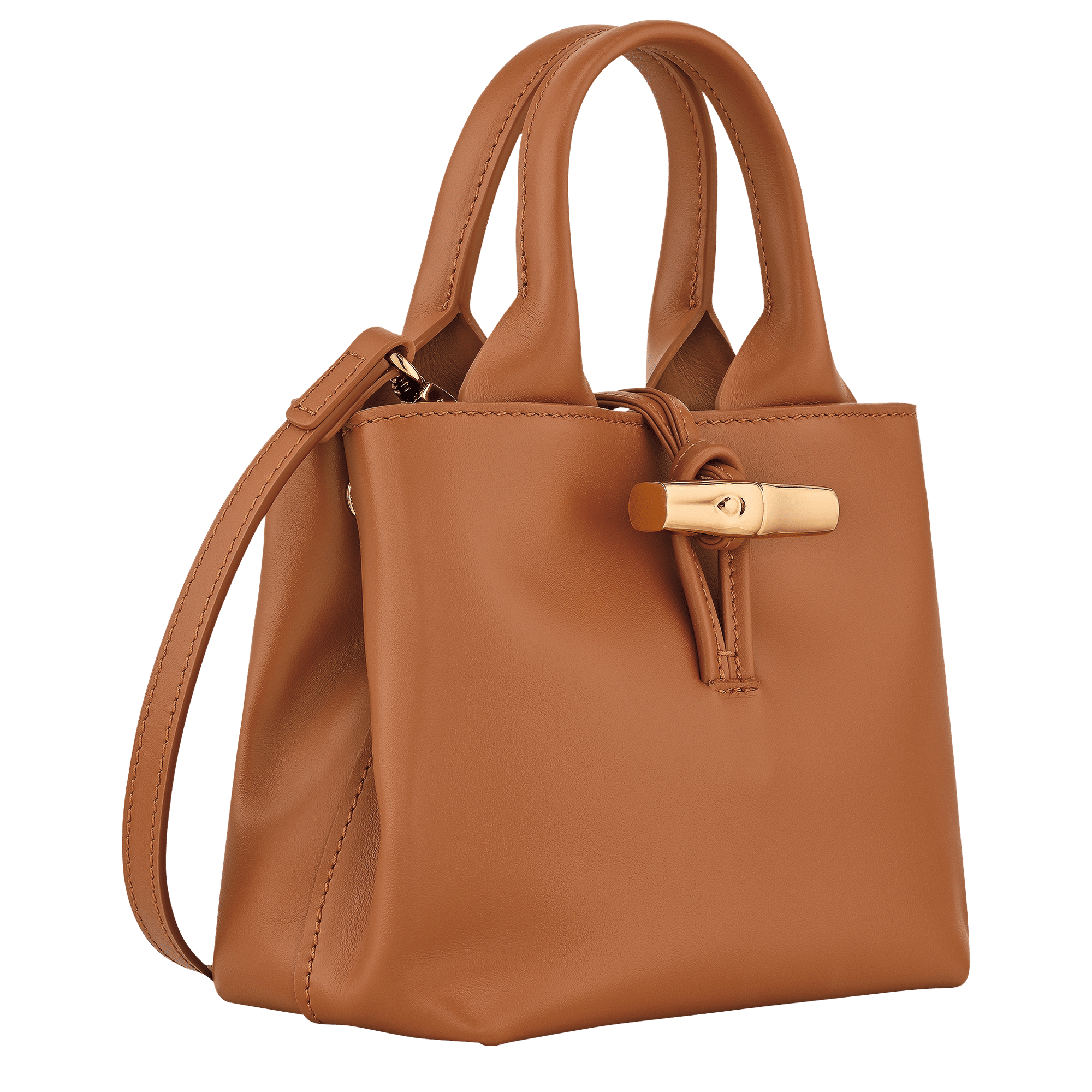 Long Champ Longchamp Le Roseau XS Handbag Cashew