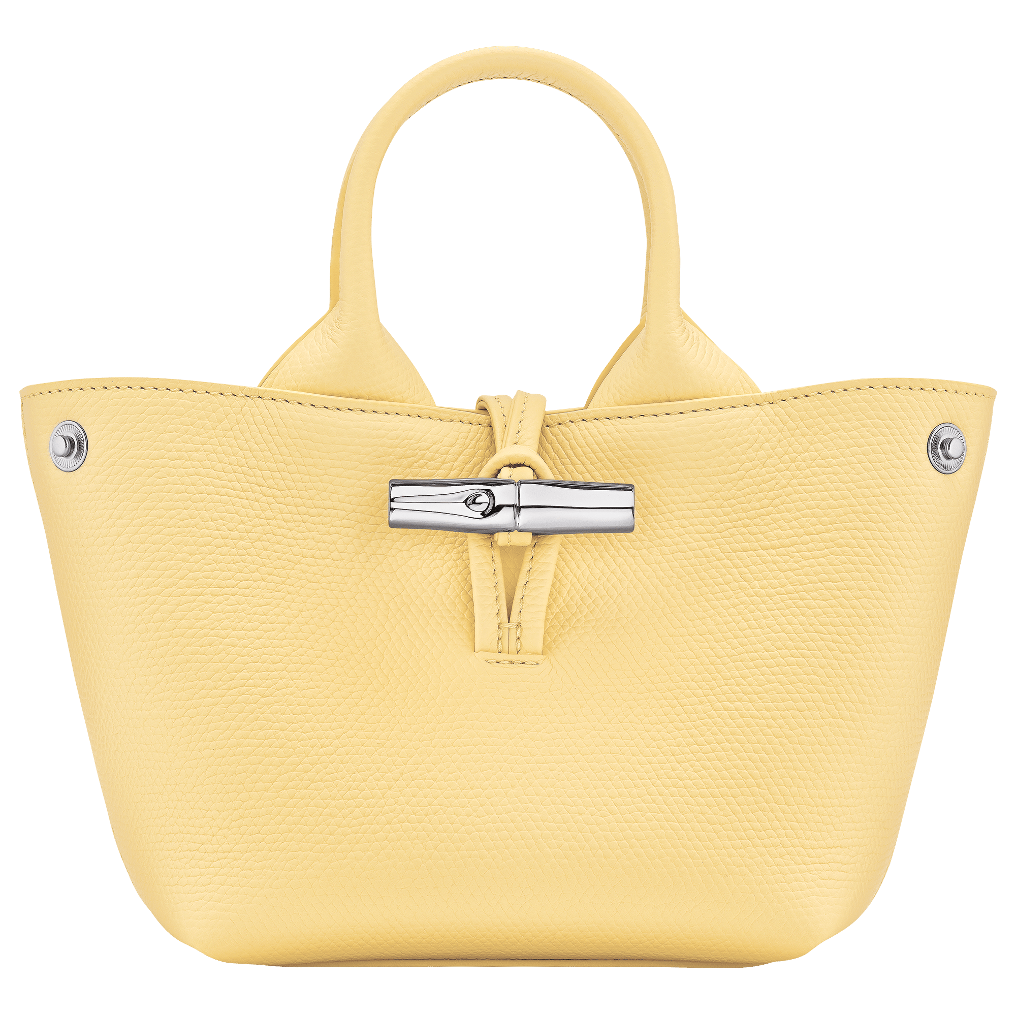 Long Champ Longchamp Le Roseau XS Handbag Yellow Chick