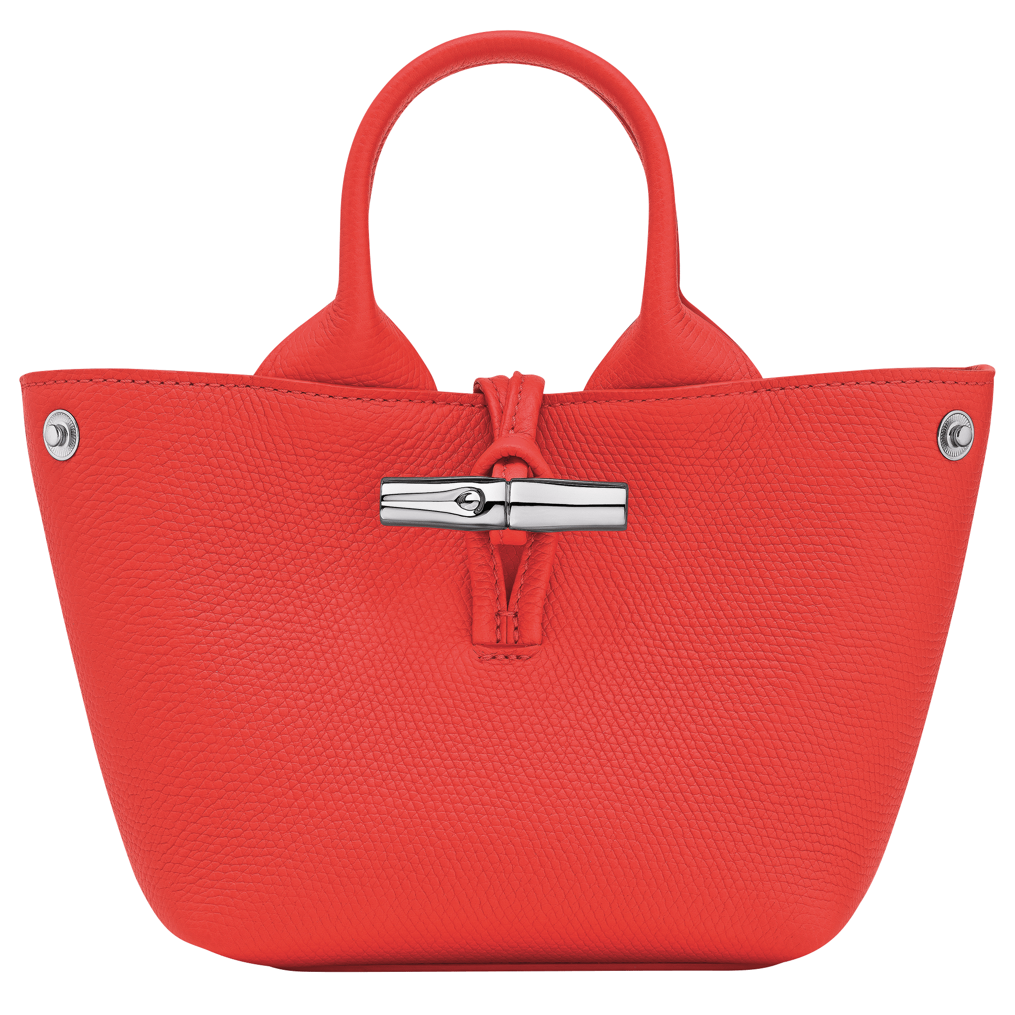 Long Champ Longchamp Le Roseau XS Handbag Vermilion