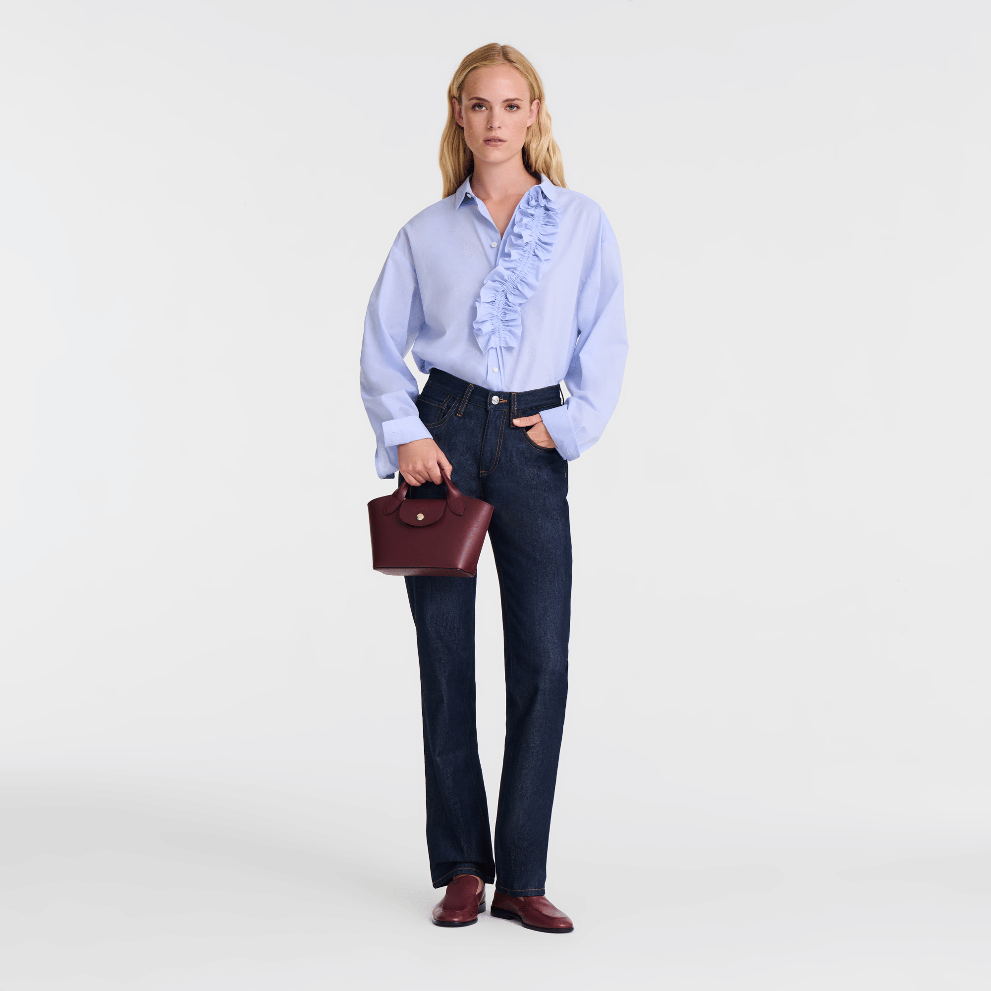 Long Champ Longchamp Épure XS Tote bag Burgundy