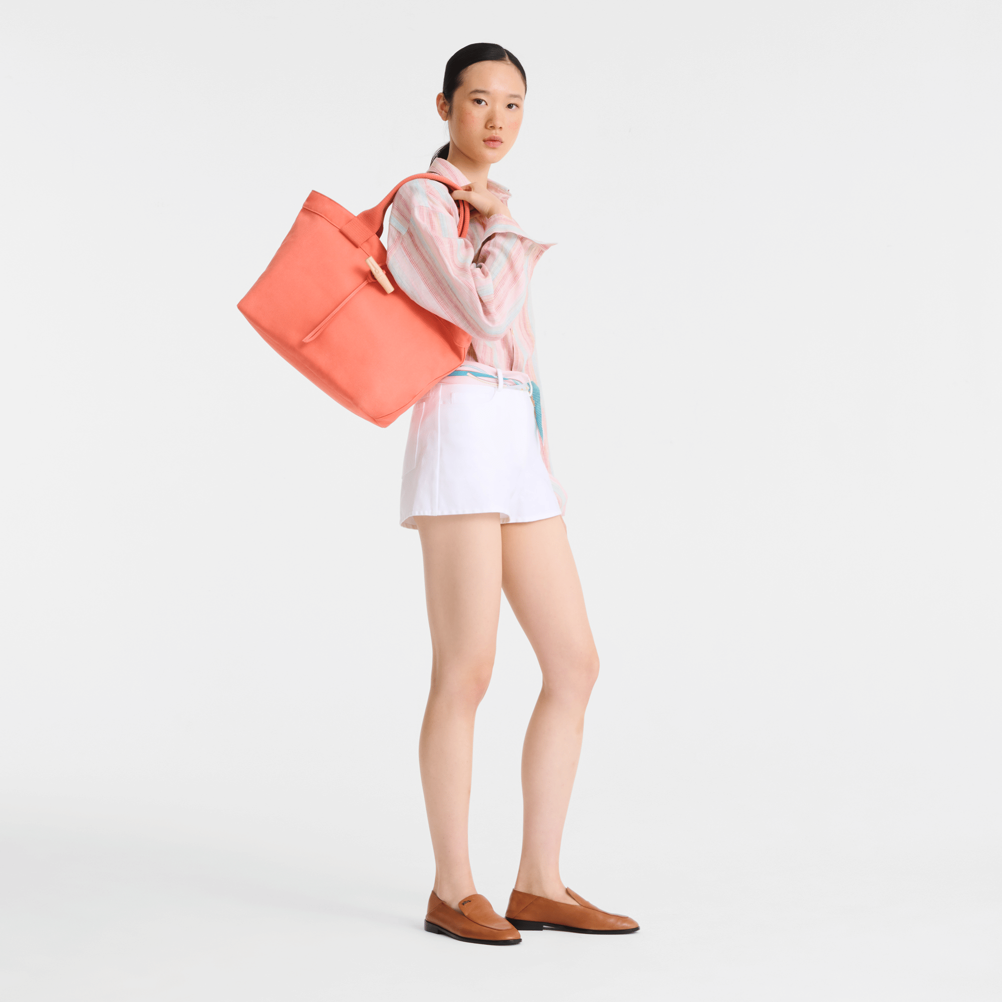 Long Champ Longchamp Le Roseau Tote bag Sunset