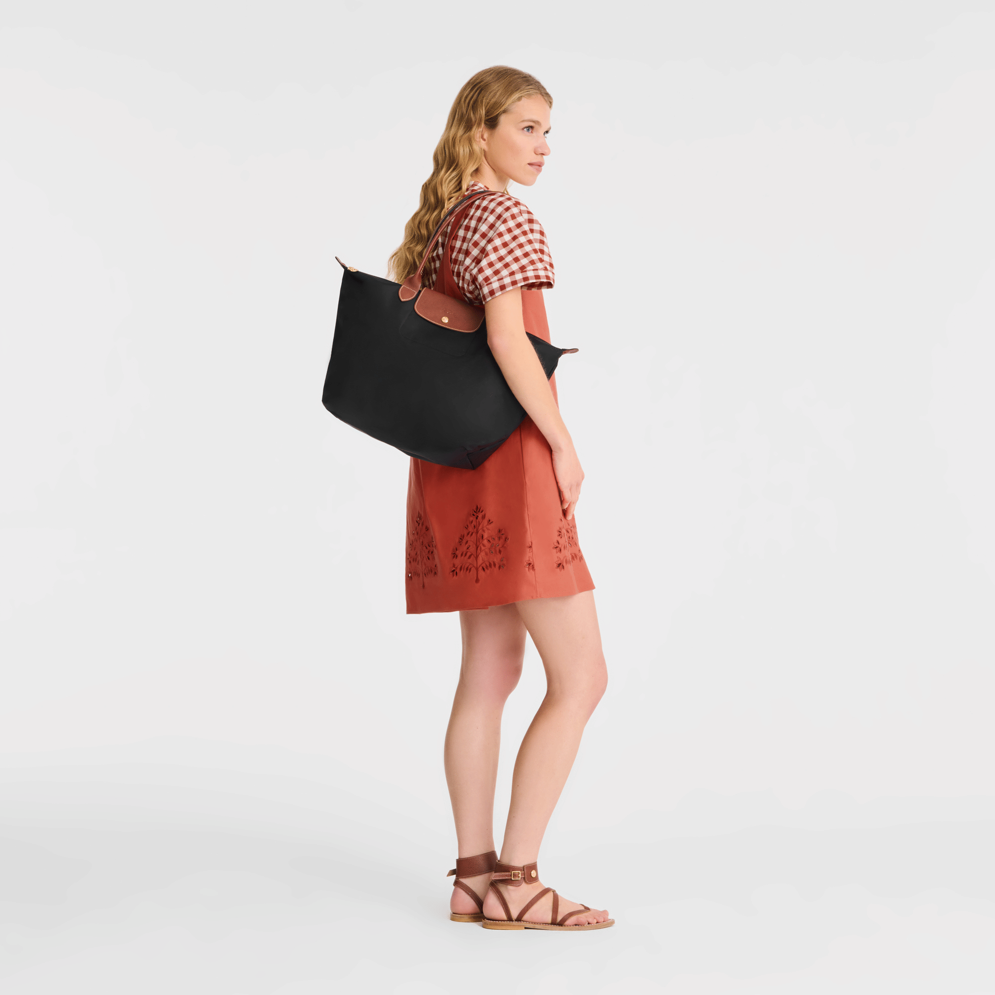 Long Champ Longchamp Le Pliage Original L Tote bag Black