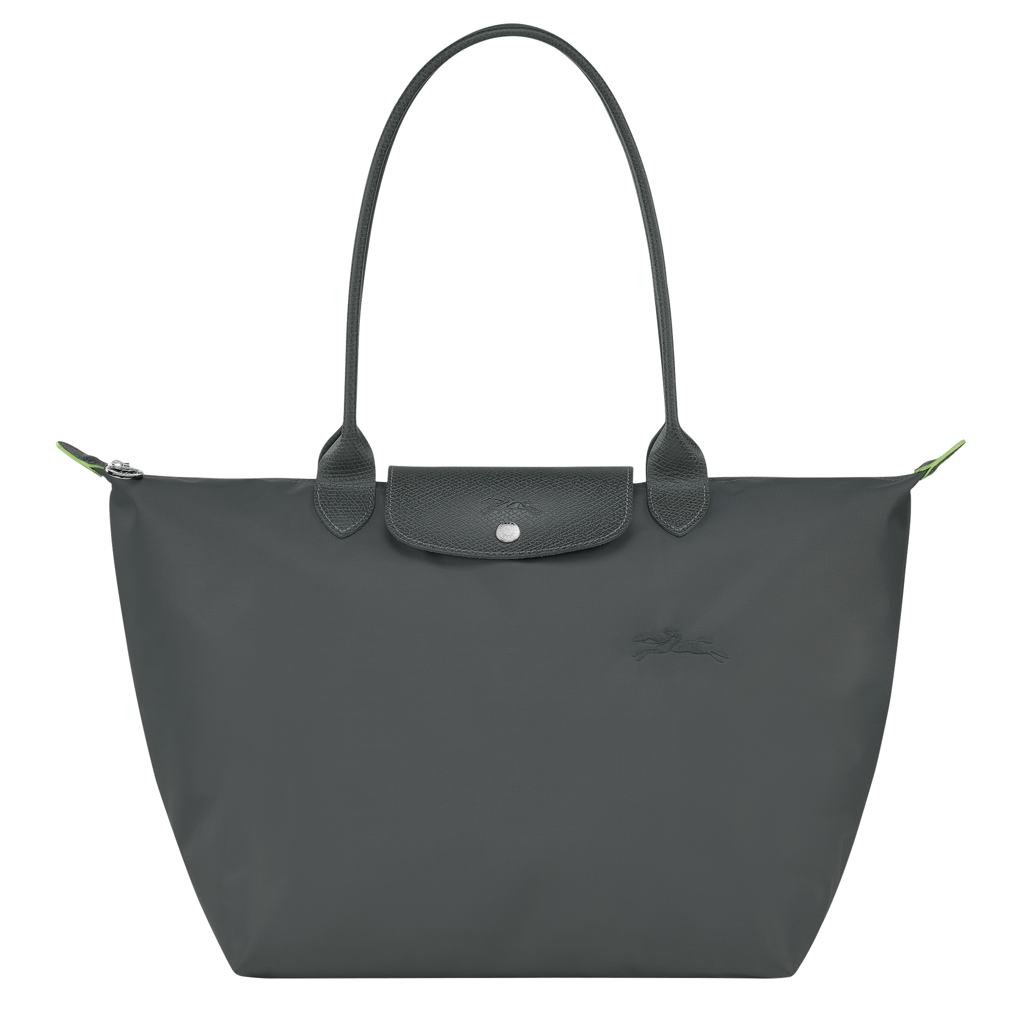 Long Champ Longchamp Le Pliage Green L Tote bag Graphite