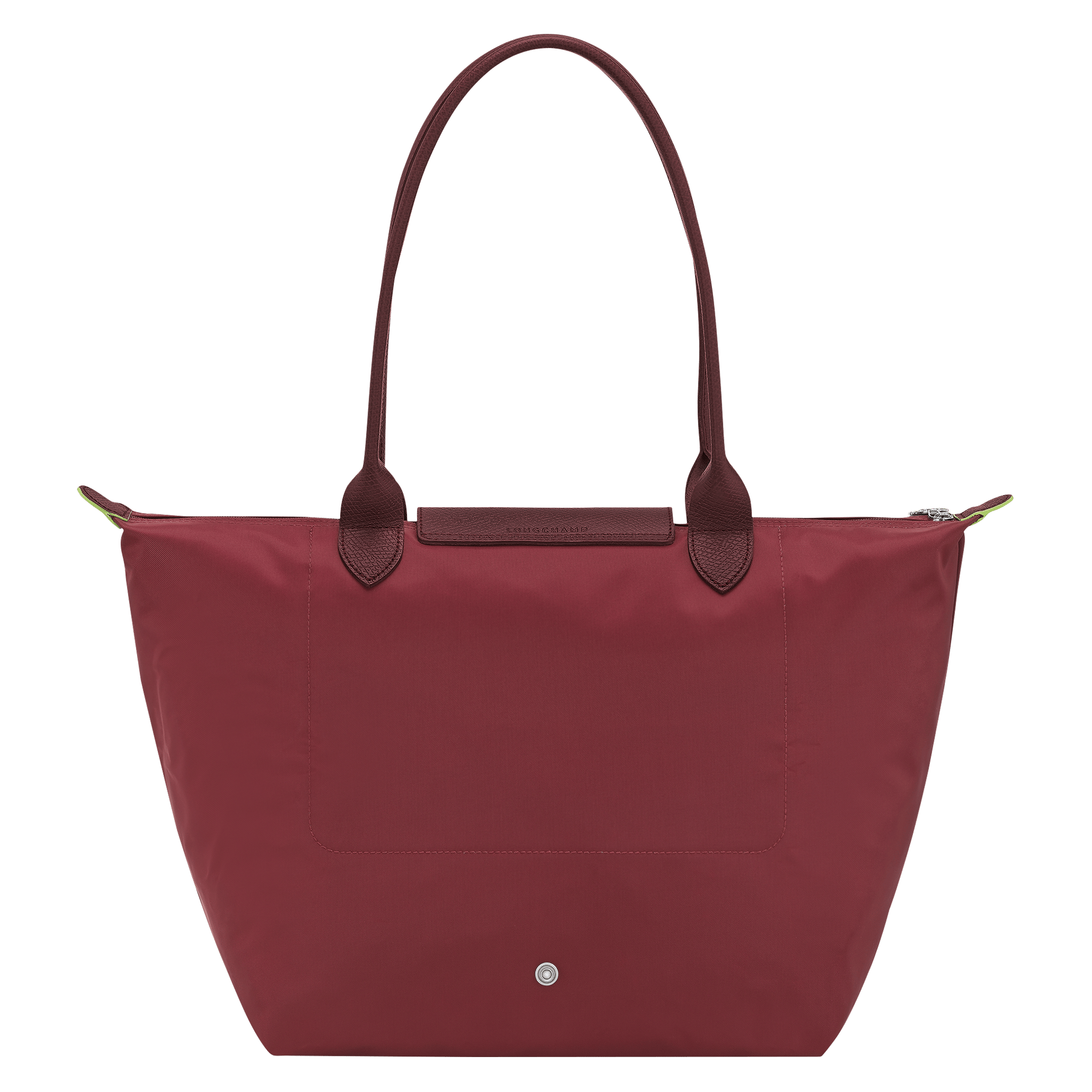 Long Champ Longchamp Le Pliage Green L Tote bag Pomegranate