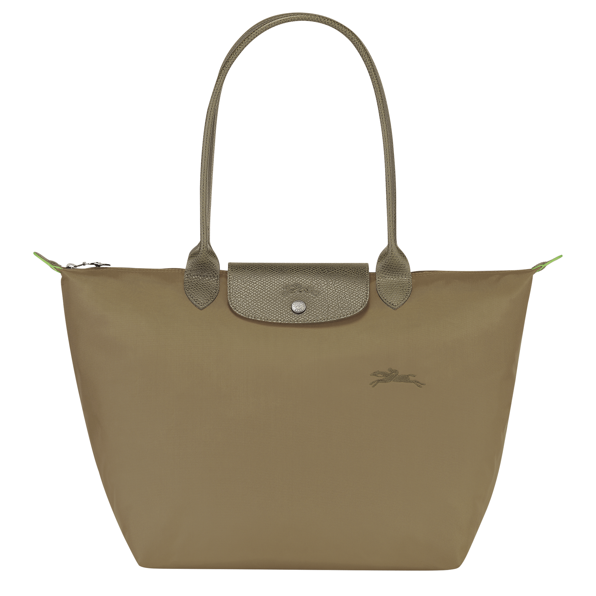 Long Champ Longchamp Le Pliage Green L Tote bag Artichoke