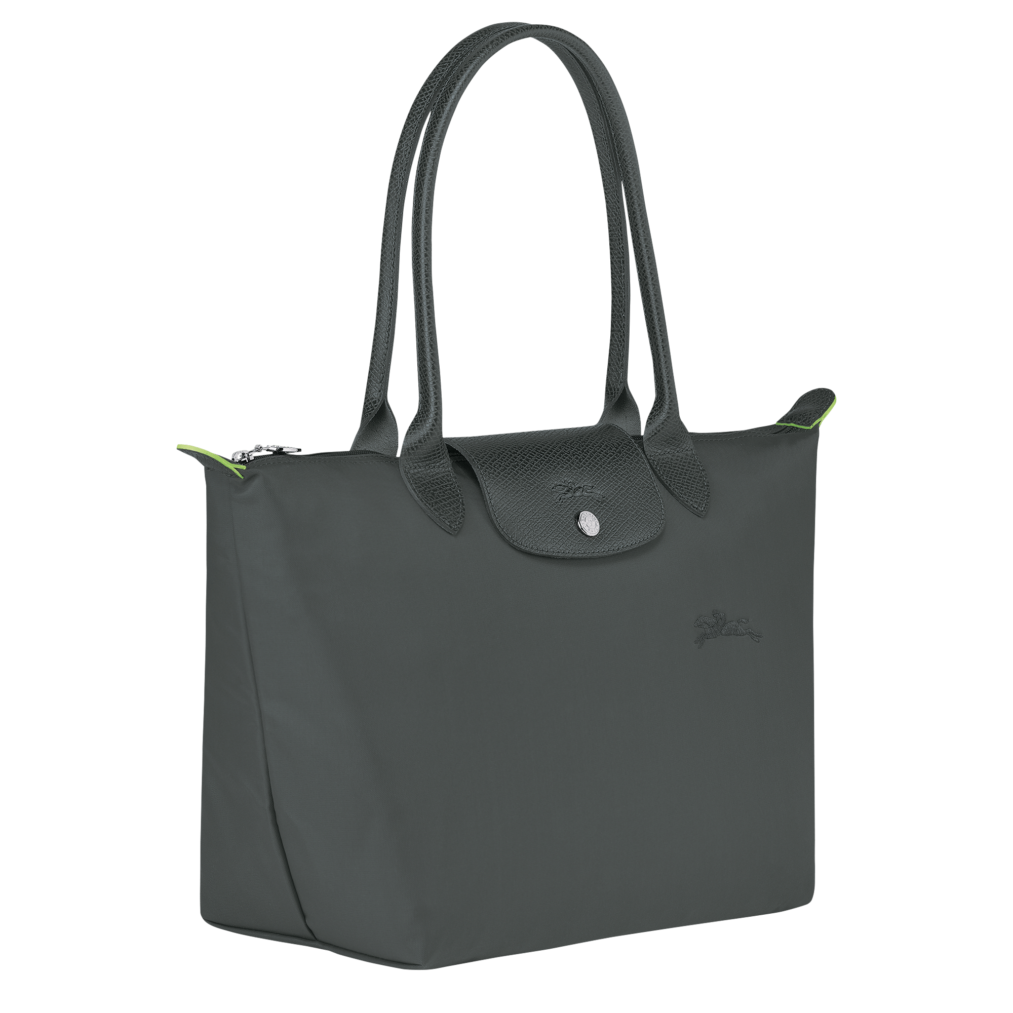 Long Champ Longchamp Le Pliage Green M Tote bag Graphite