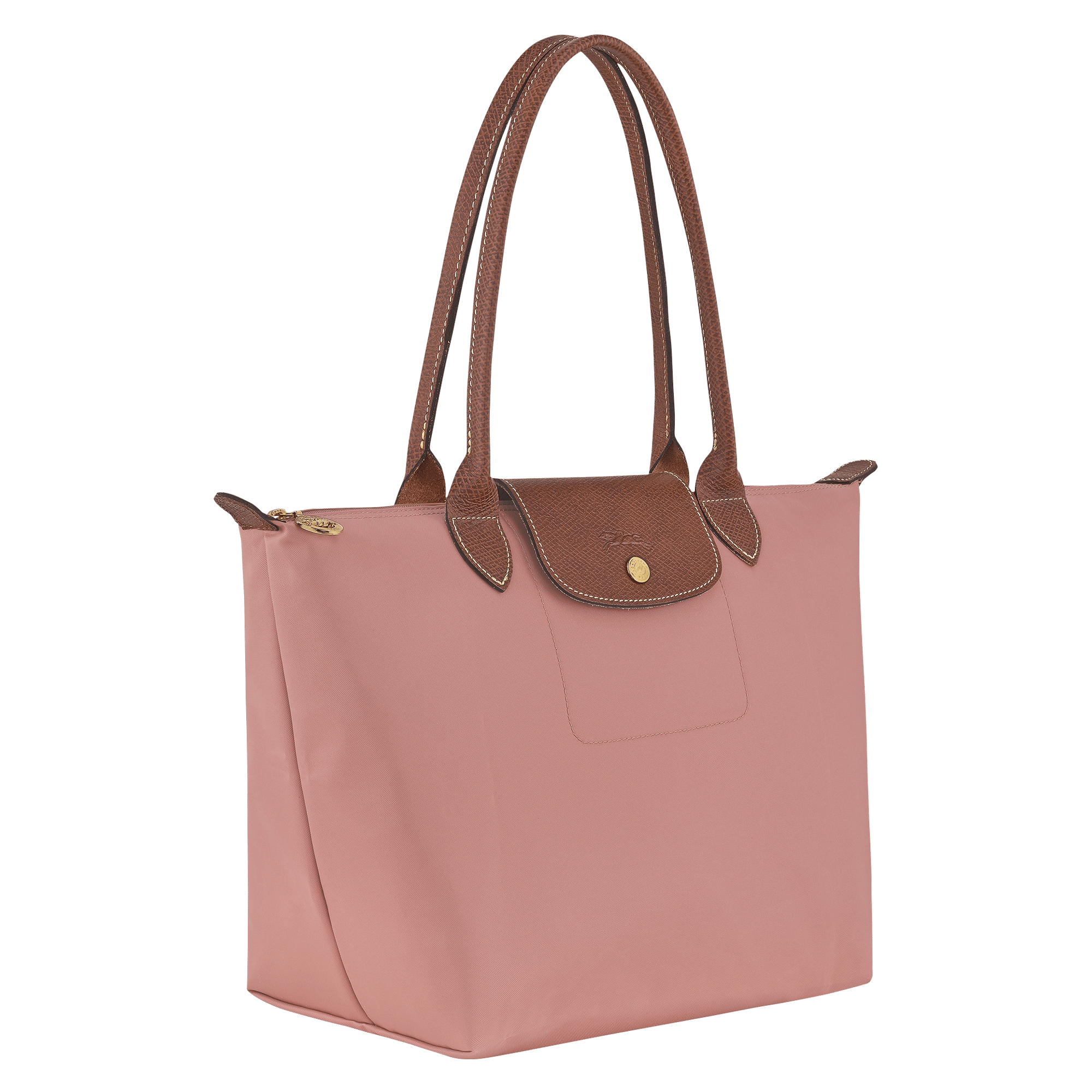 Long Champ Longchamp Le Pliage Original M Tote bag Pink Tea