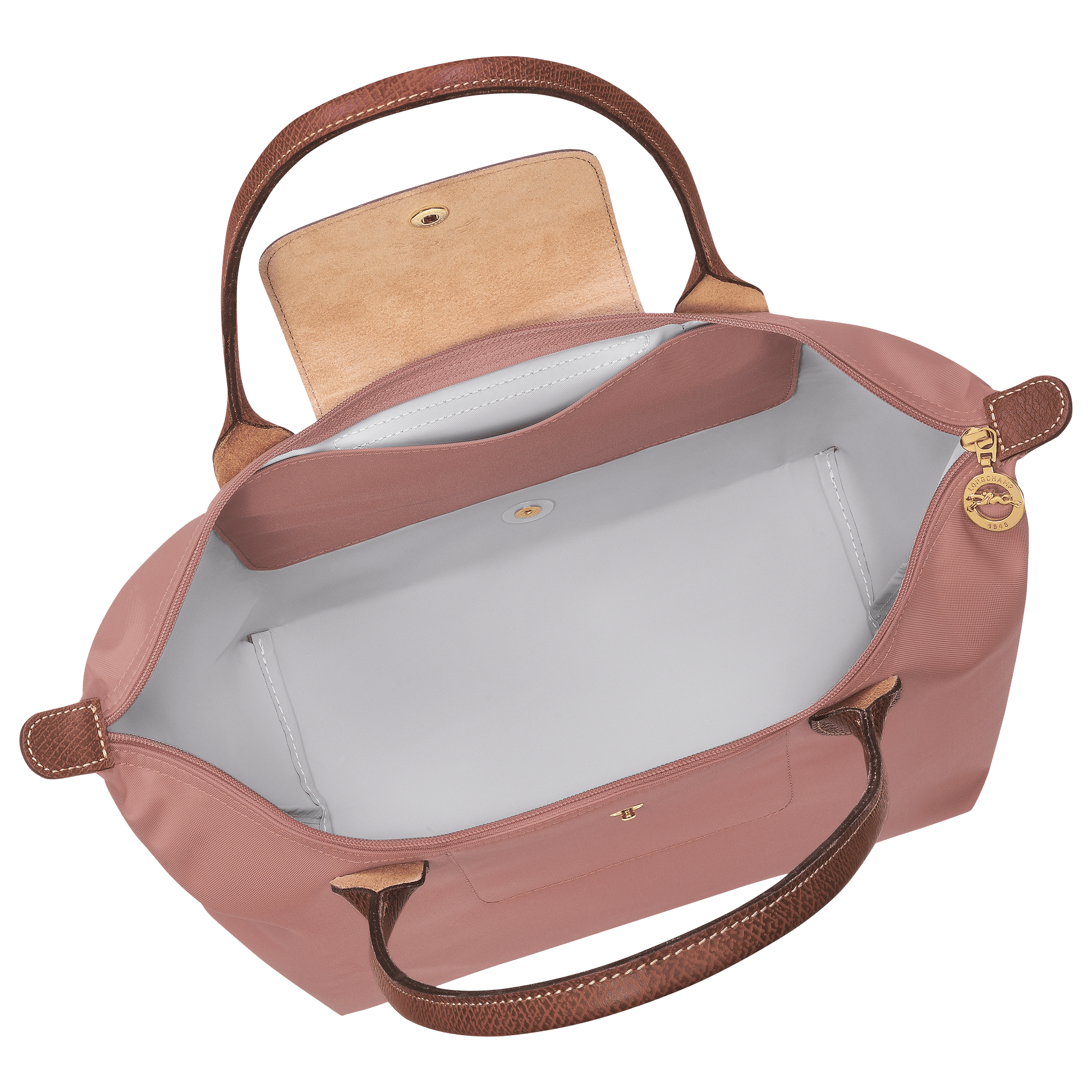 Long Champ Longchamp Le Pliage Original M Tote bag Pink Tea