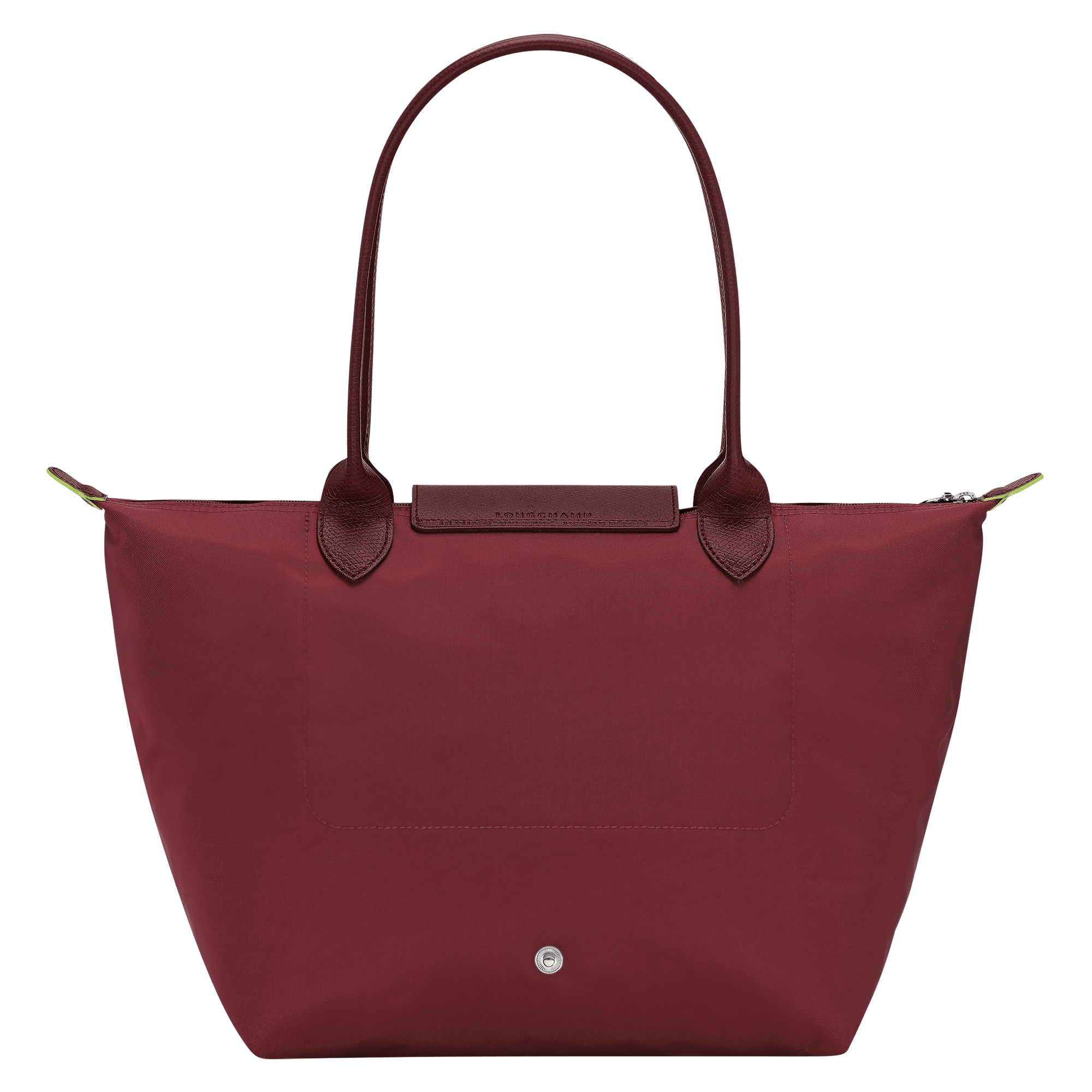 Long Champ Longchamp Le Pliage Green M Tote bag Pomegranate