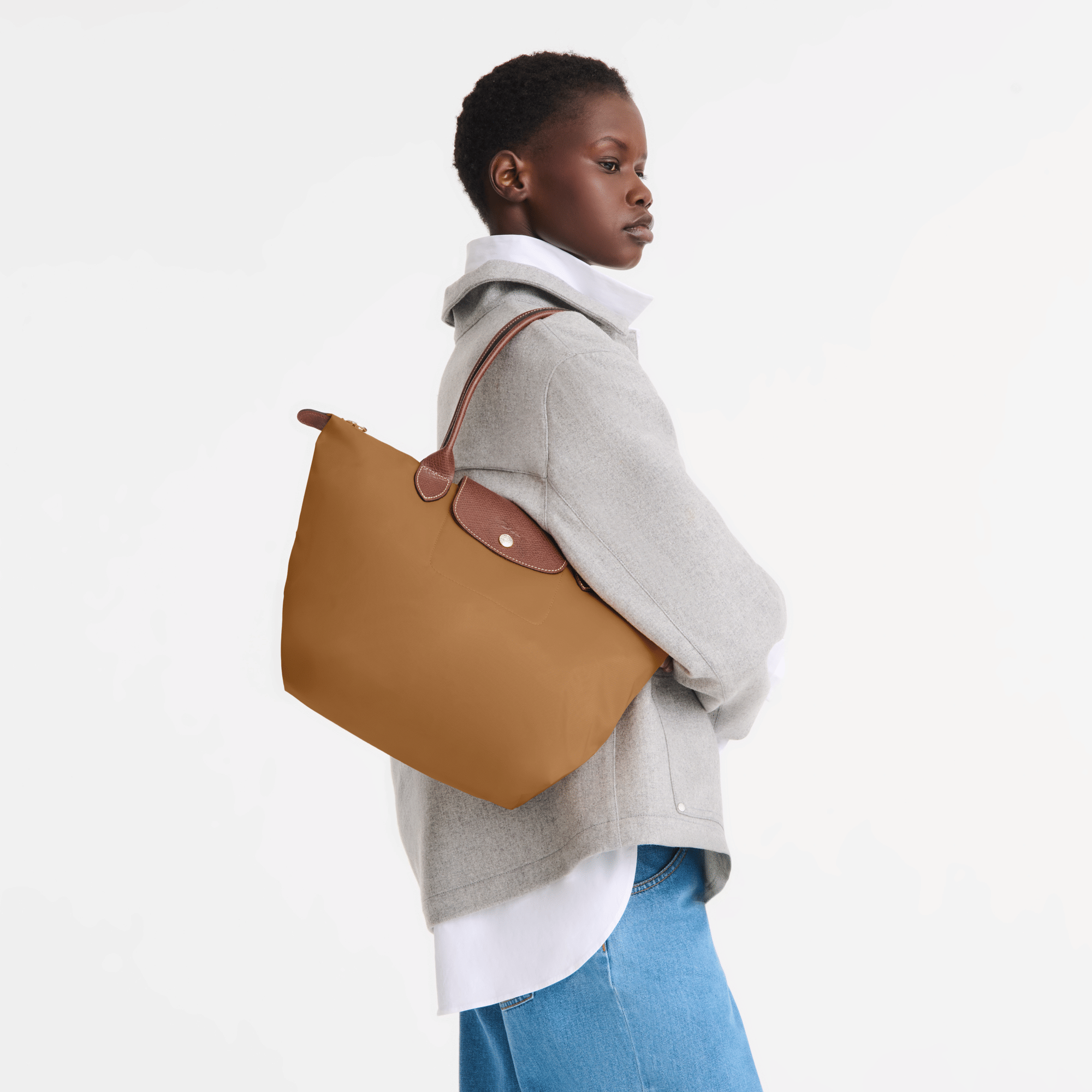 Long Champ Longchamp Le Pliage Original M Tote bag Fawn