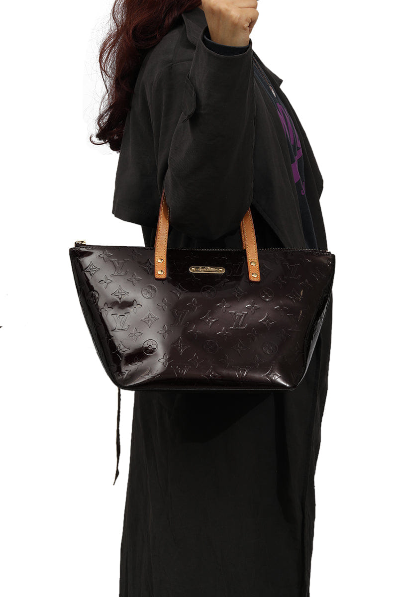 Monogram Louis Vuttion Monogram Vernis Bellevue Pm Tote Bag