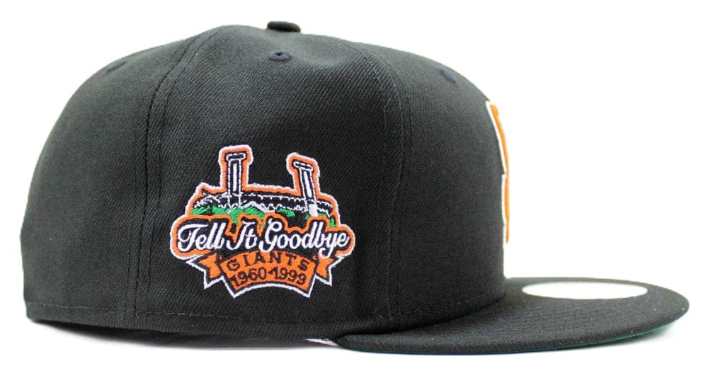 New Era San Francisco Giants Tell It Goodbye Patch Fitted Hat (Black)