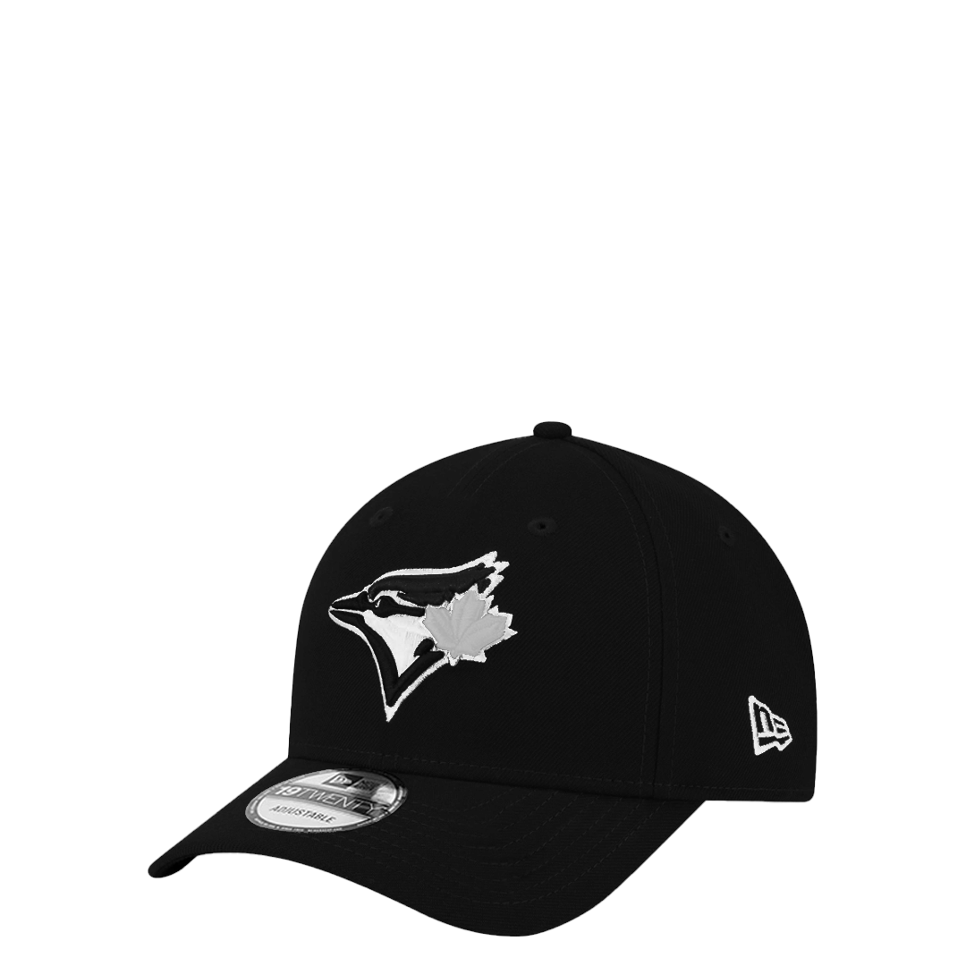 NEW ERA TORONTO BLUE JAYS WORLD SERIES SIDEPATCH 19TWENTY ADJUSTABLE BLACK