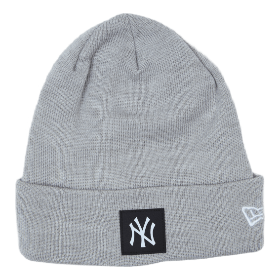 New Era Team Cuff Beanie - Yankees Grey