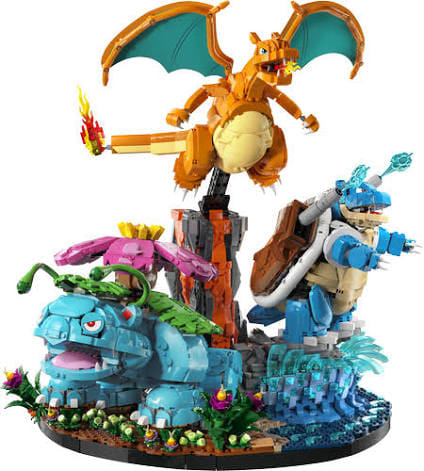Pokemon LEGO Pokémon Venusaur, Charizard and Blastoise 72153