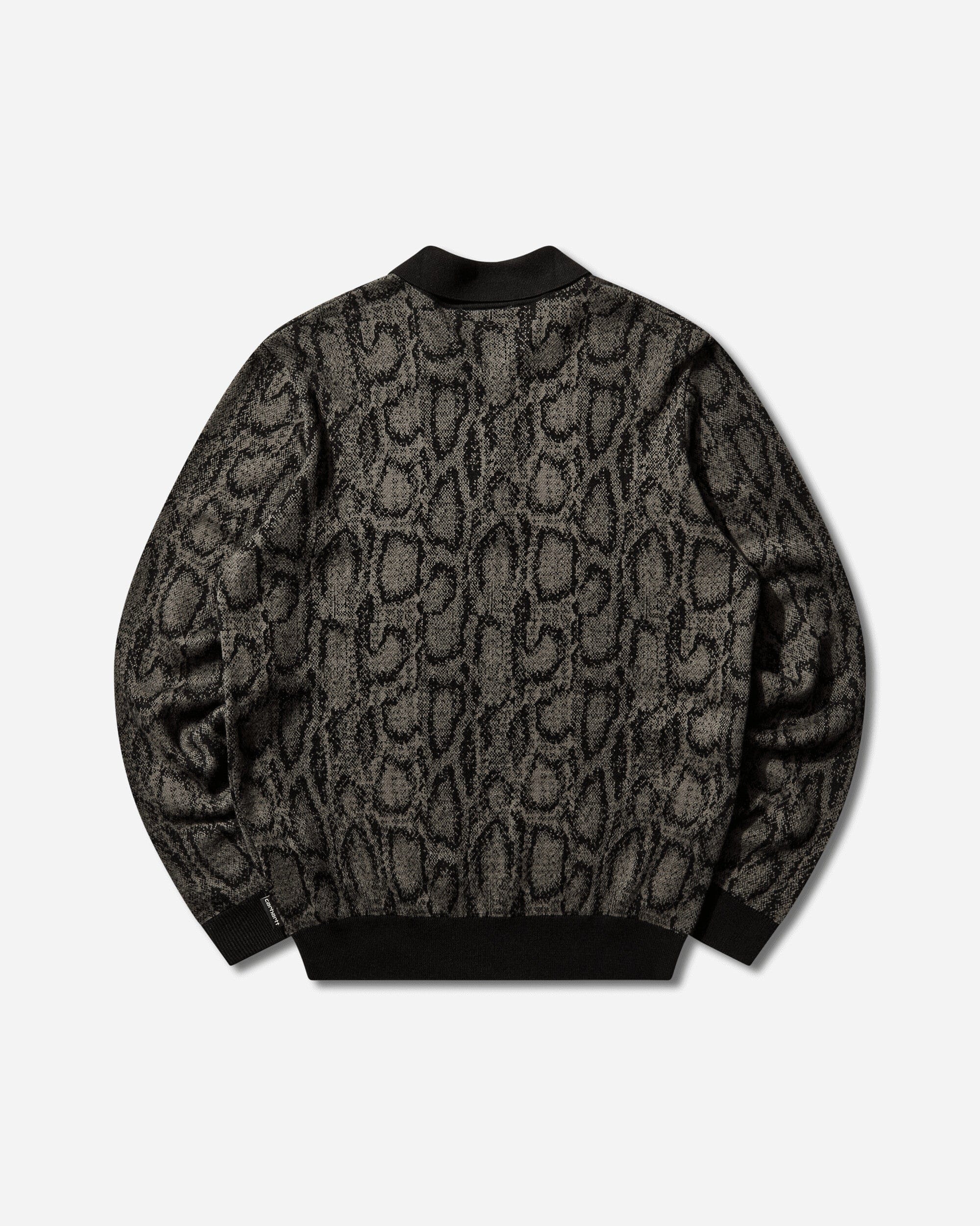 Carhartt WIP Men's Snake Longsleeve Polo Snake Camo