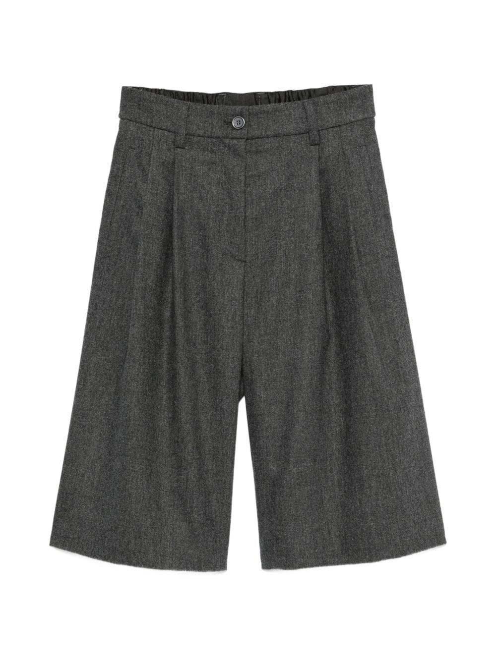Emporio Armani Flannel Shorts — Charcoal