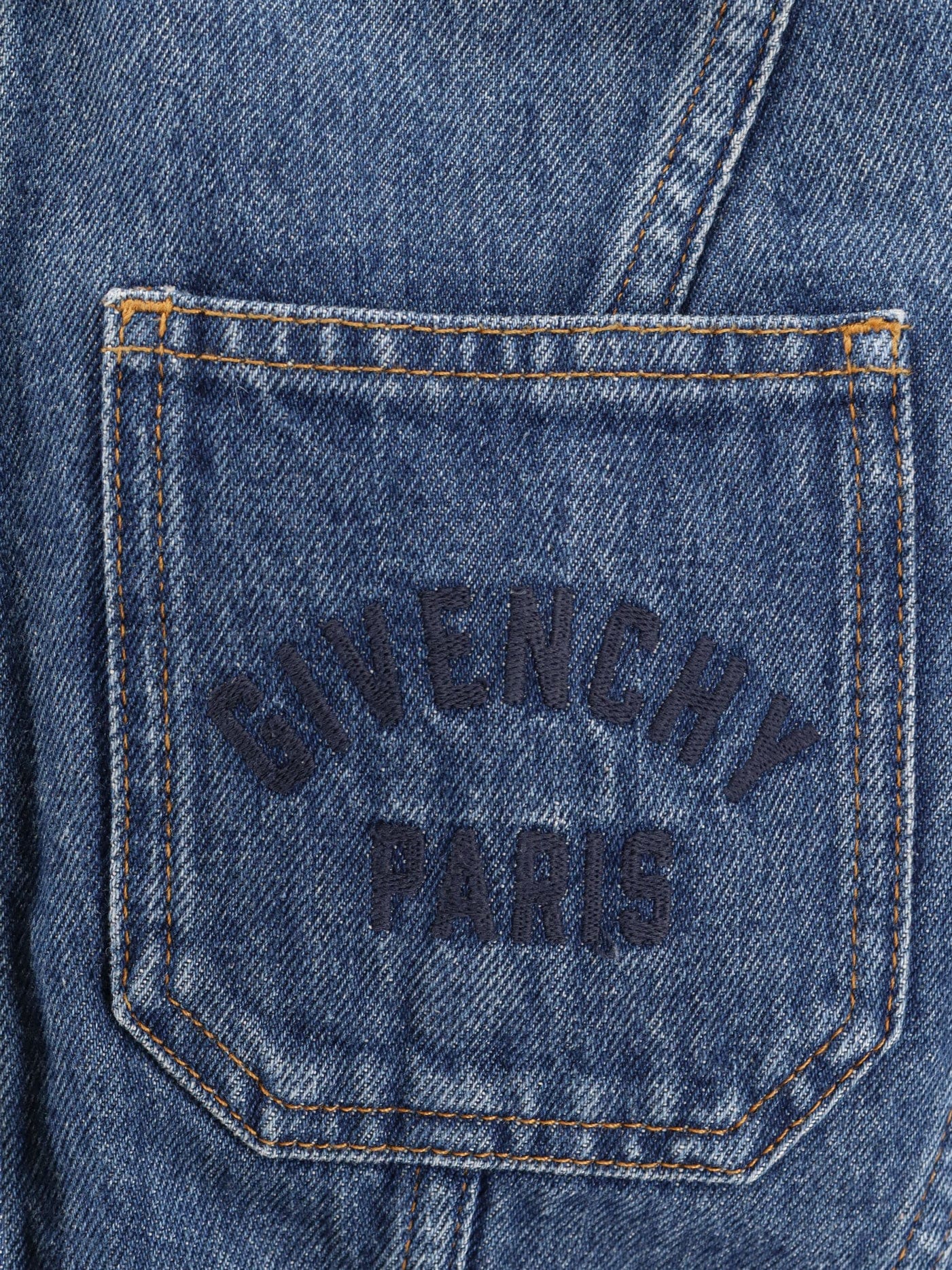 Givenchy Denim Jacket with Logo embroidery