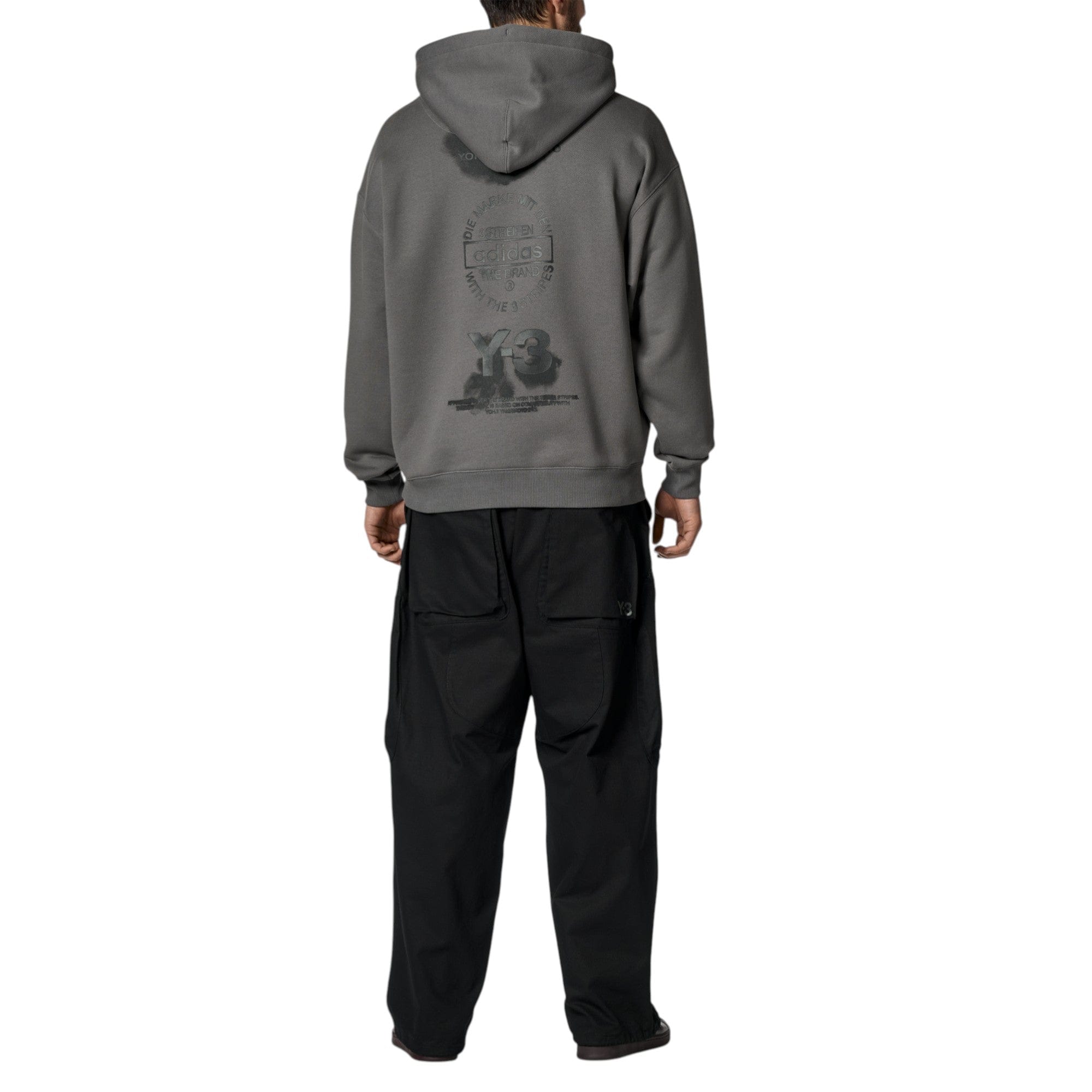Y - 3 GRAPHIC HOODIE